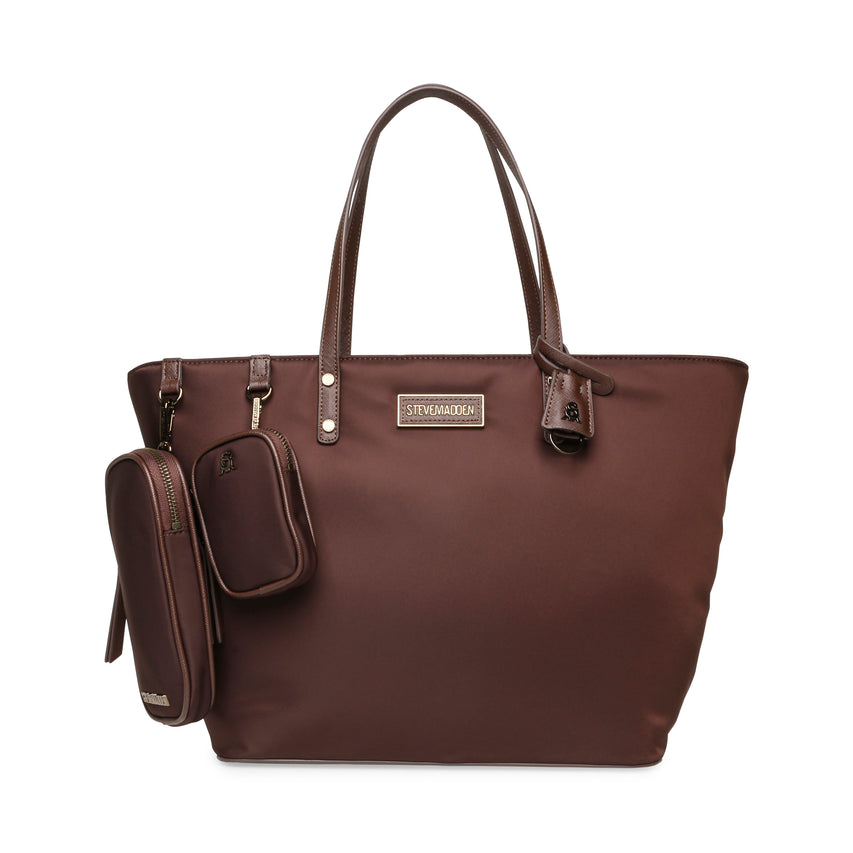 BJUDE BROWN/BRONZE TOTE BAG
