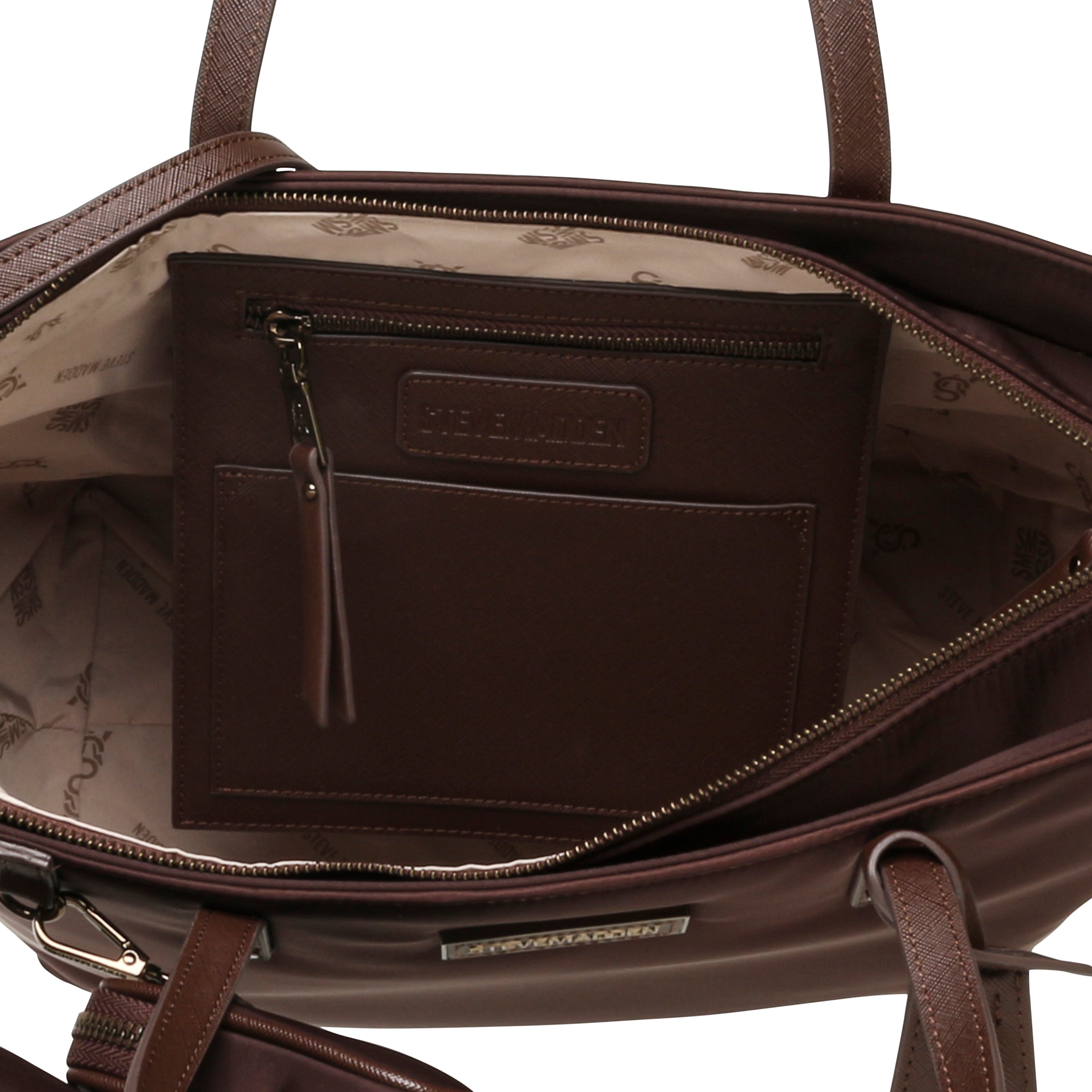 BJUDE BROWN/BRONZE TOTE BAG - view 5