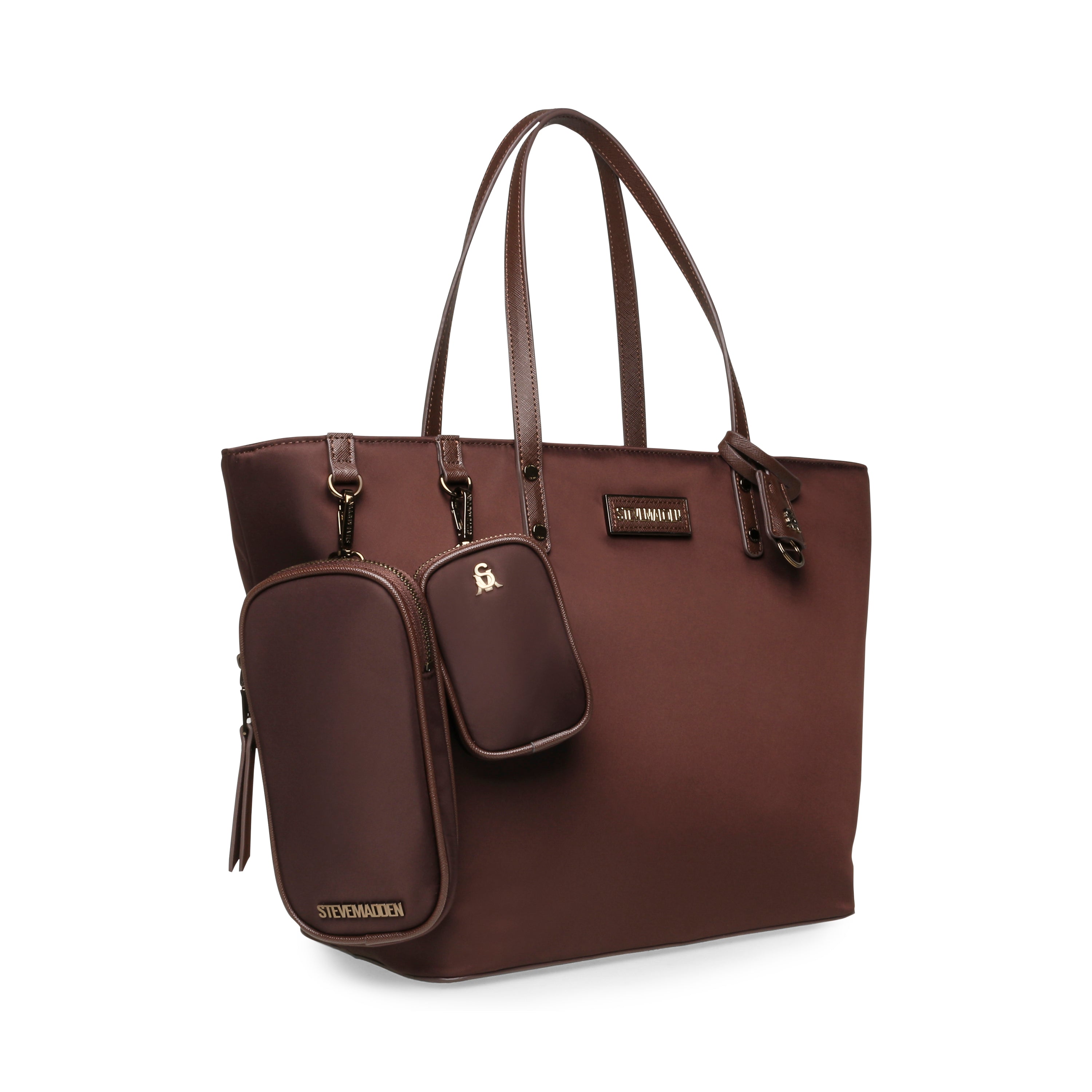 BJUDE BROWN/BRONZE TOTE BAG - view 2