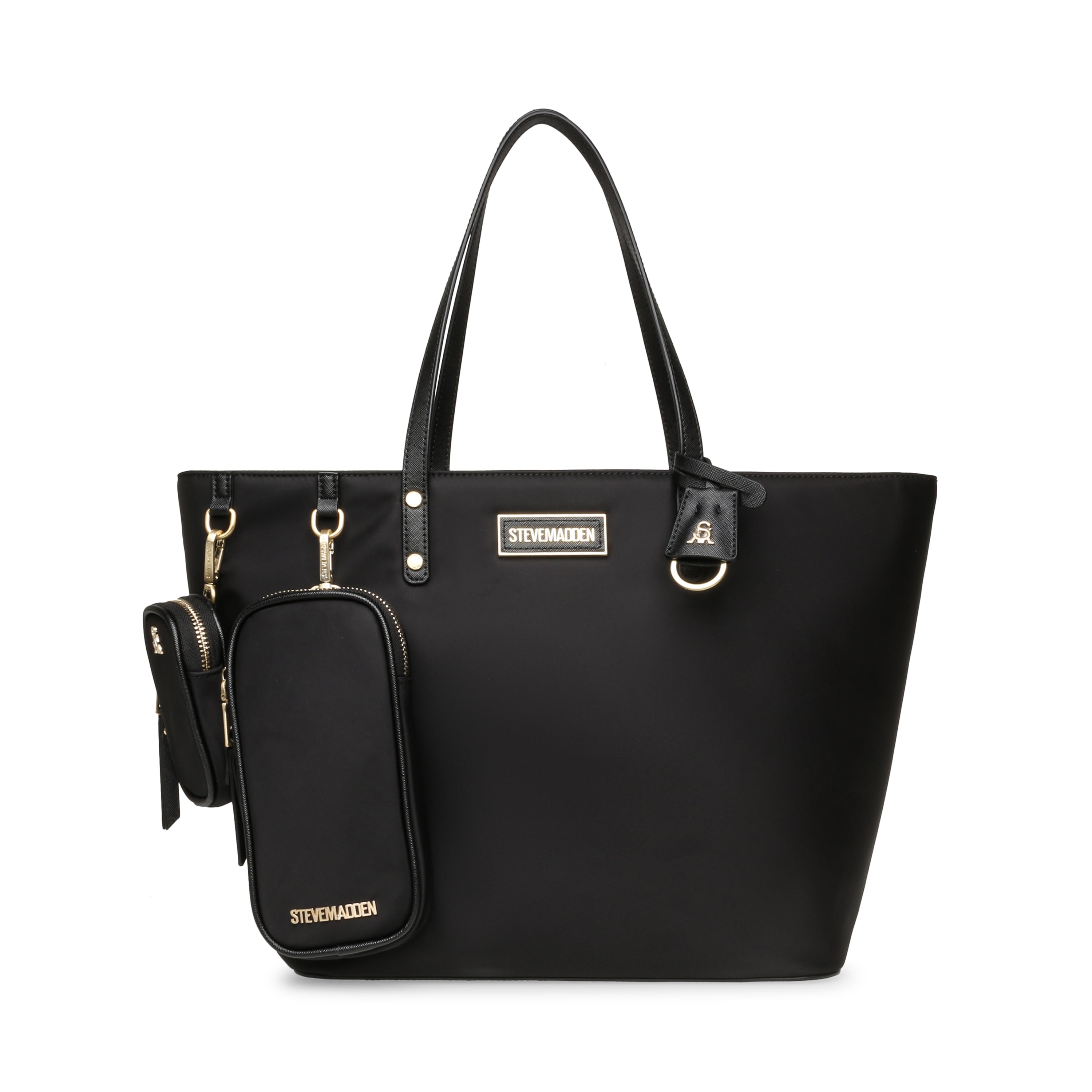 BJUDE BLACK/GOLD TOTE BAG