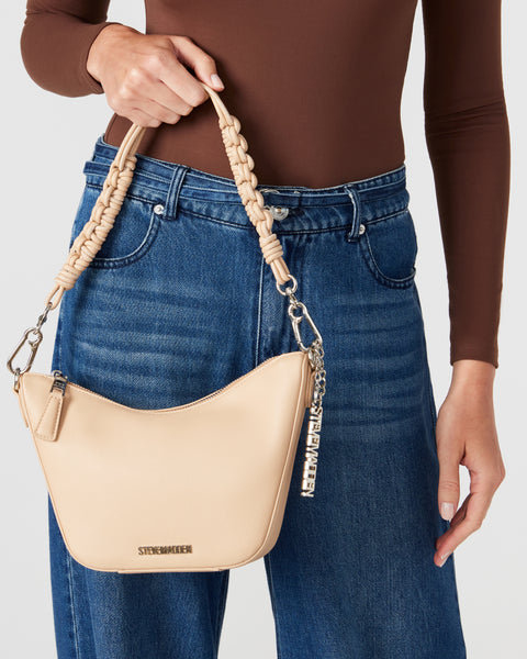 BKALIES BEIGE CROSSBODY BAG