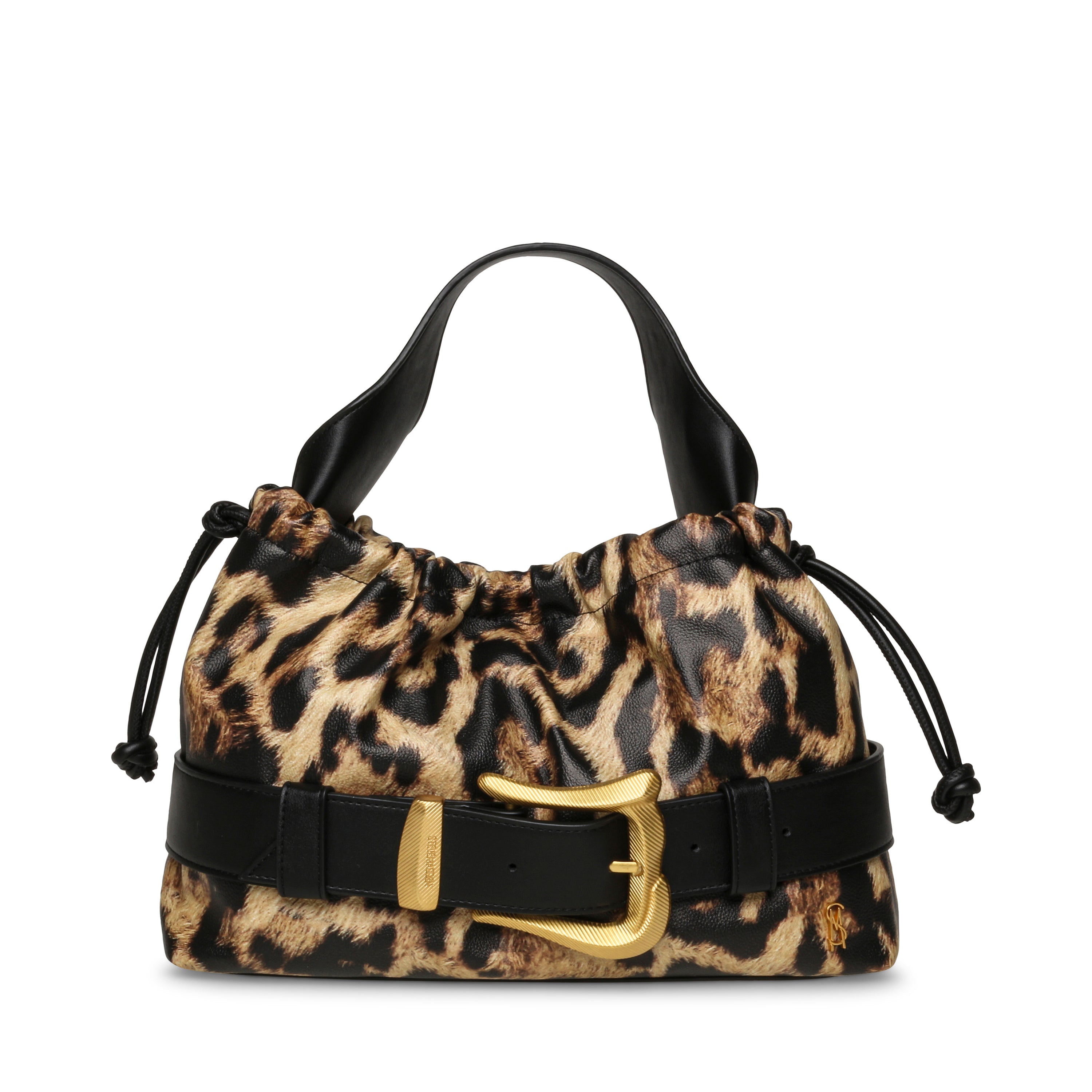 BKANNO-E LEOPARD TOP HANDLE BAG