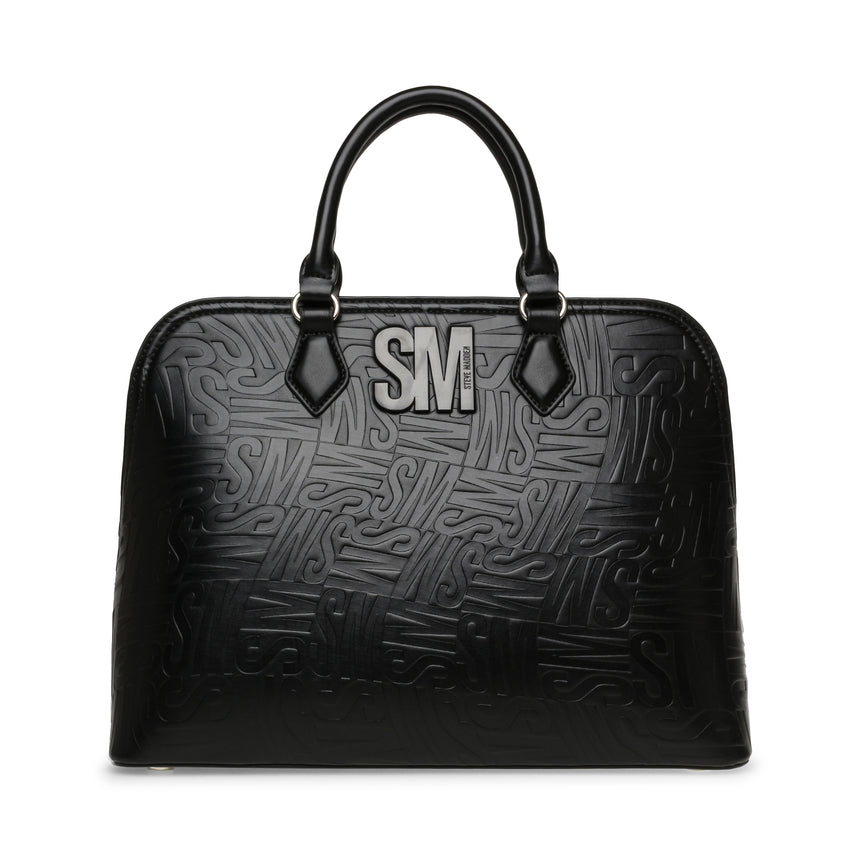 BLAUNCH BLACK/SILVER TOP HANDLE BAG
