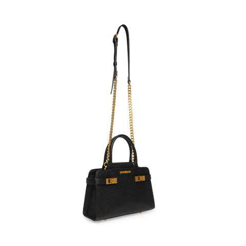 BLINDENY BLACK/GOLD SHOULDER BAG