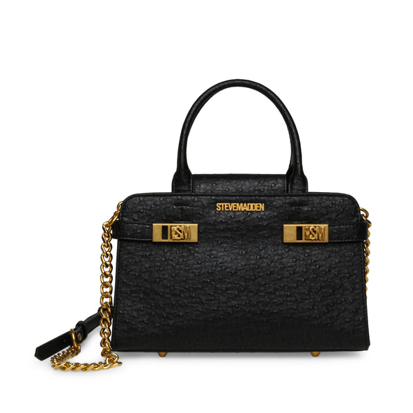 BLINDENY BLACK/GOLD SHOULDER BAG