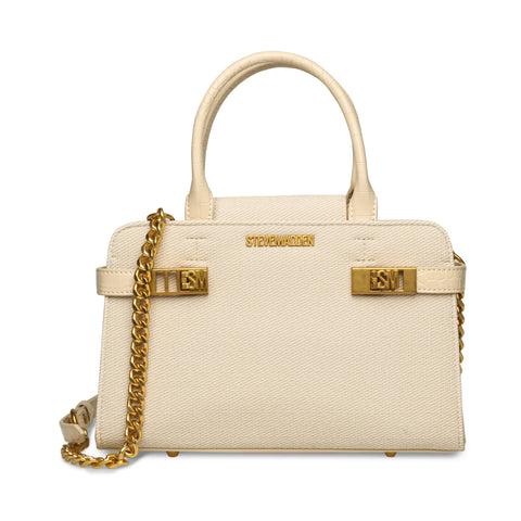 BLINDENY BONE/GOLD SHOULDER BAG