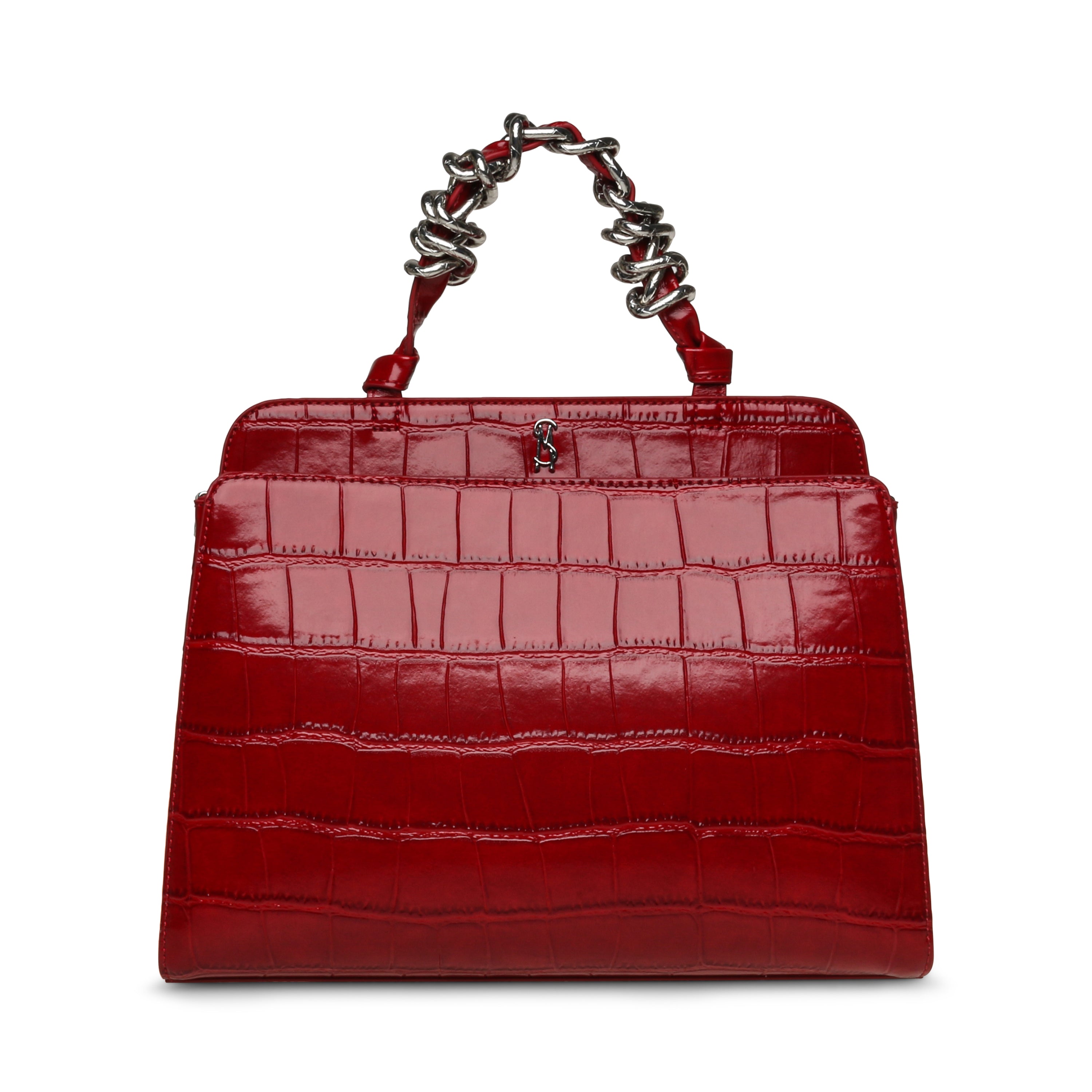 BLUNE RED SATCHEL BAG - view 4