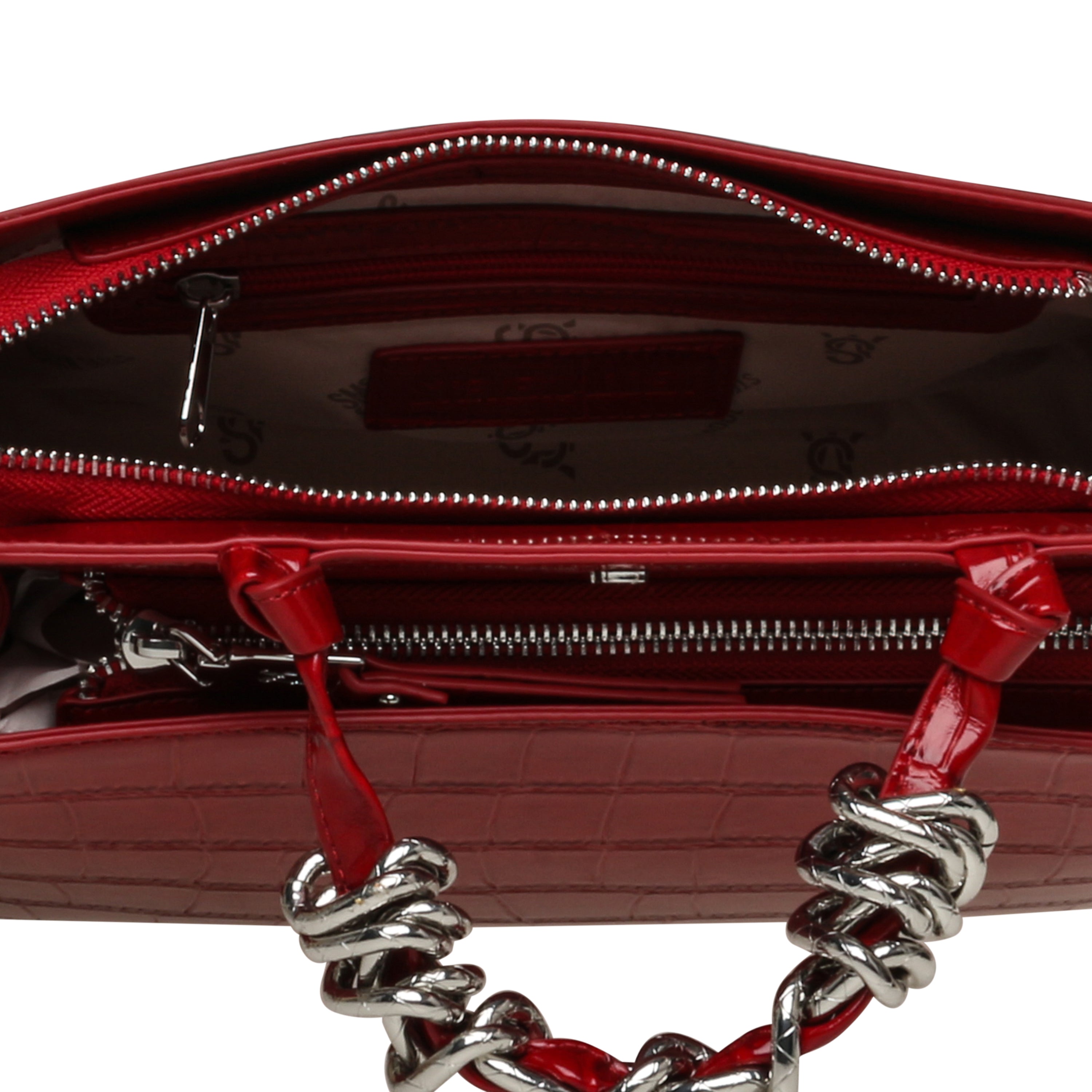 BLUNE RED SATCHEL BAG - view 5