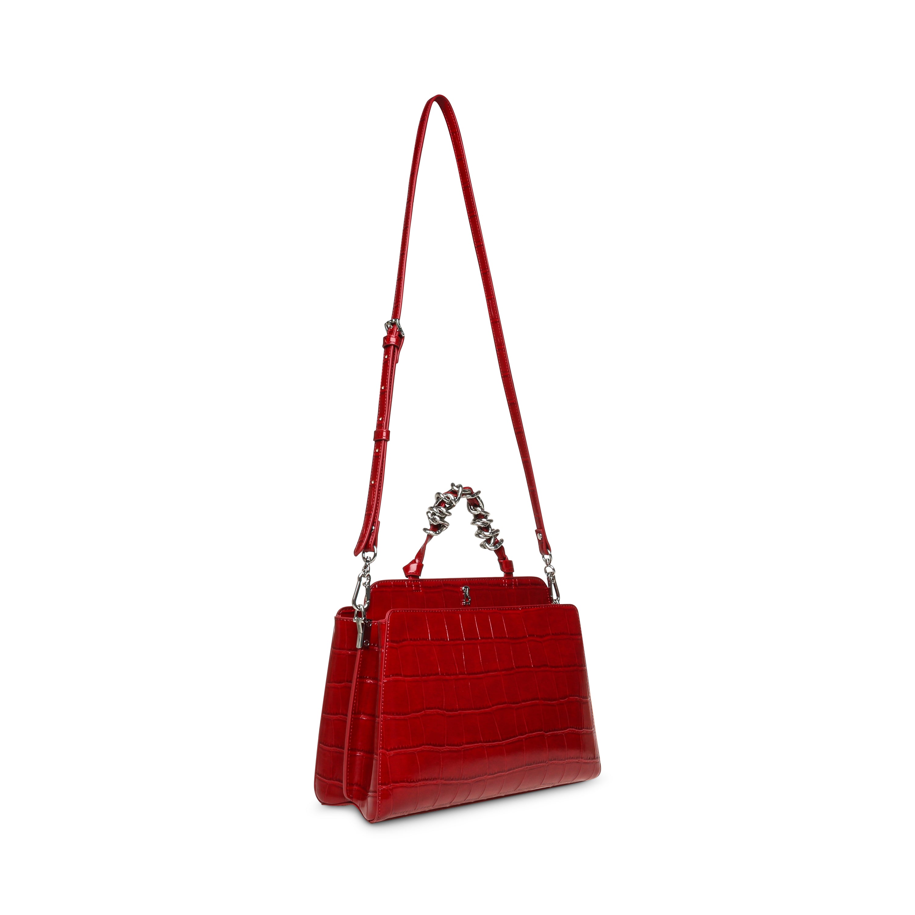 BLUNE RED SATCHEL BAG - view 2