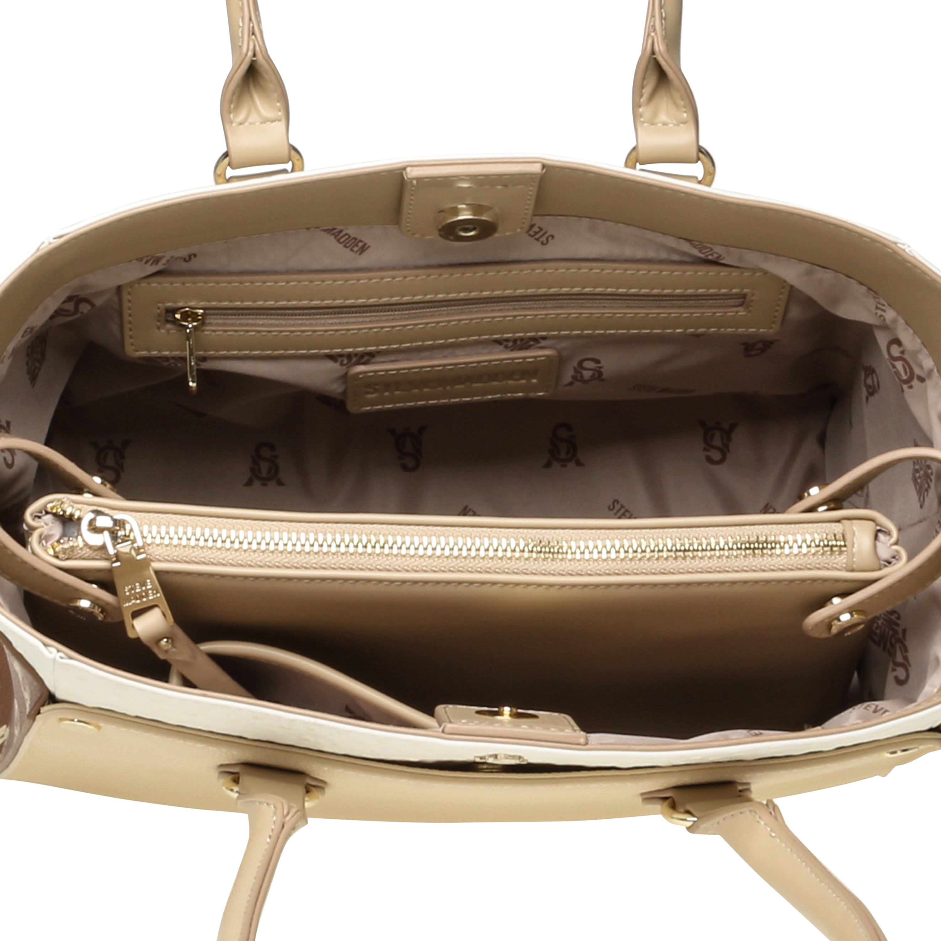 BMARIOSE CAMEL MULTI TOTE BAG