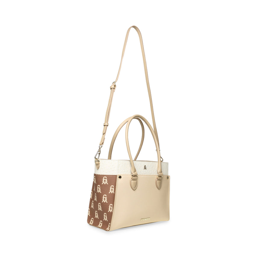 BMARIOSE CAMEL MULTI TOTE BAG