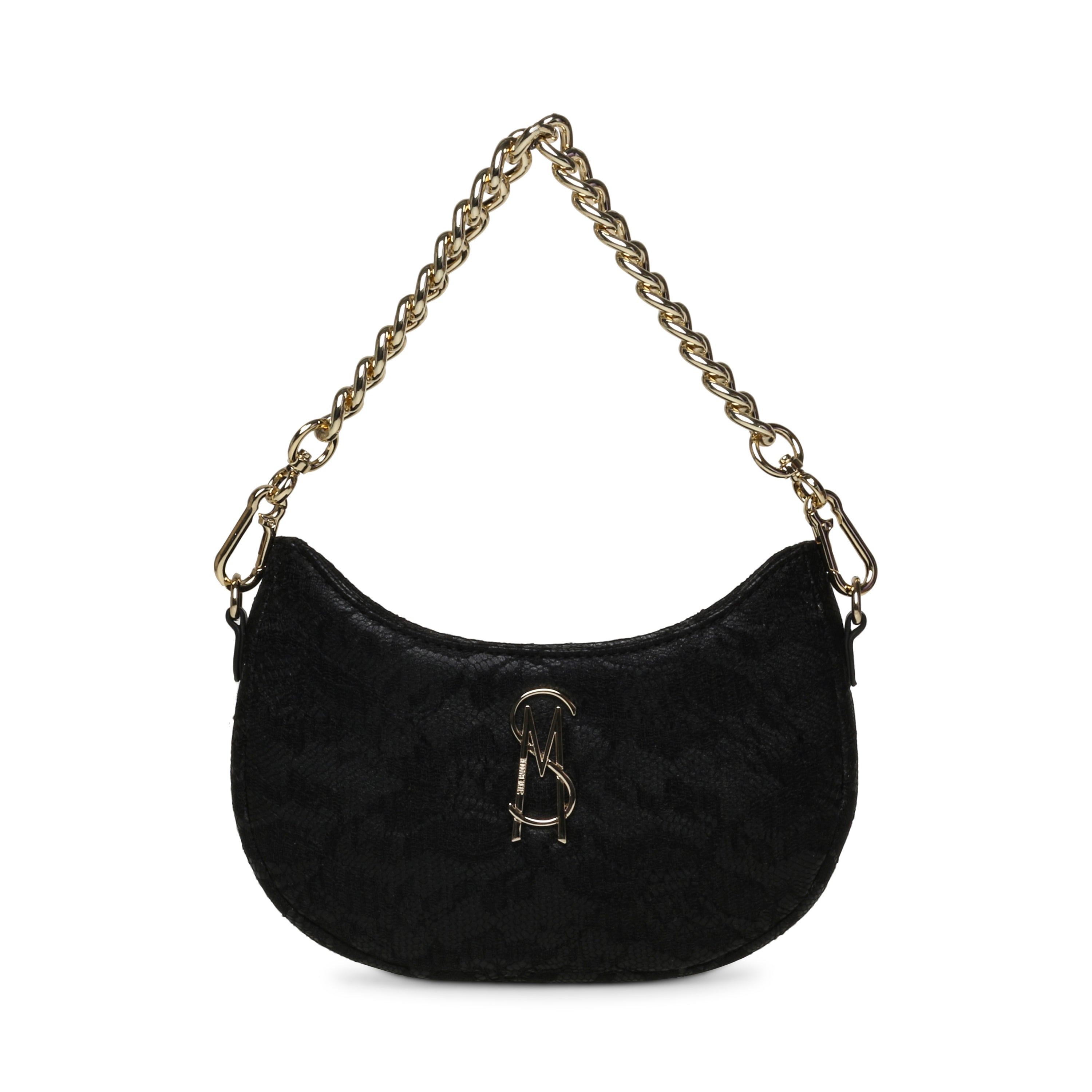 BMARI BLACK/GOLD SHOULDER BAG