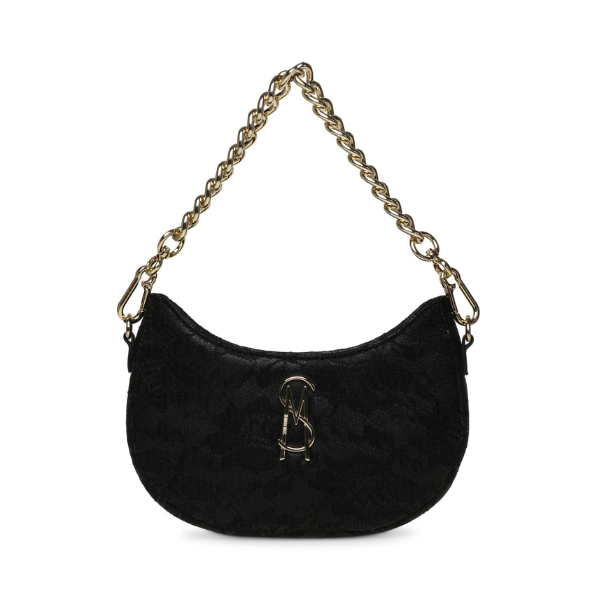 BMARI BLACK/GOLD SHOULDER BAG