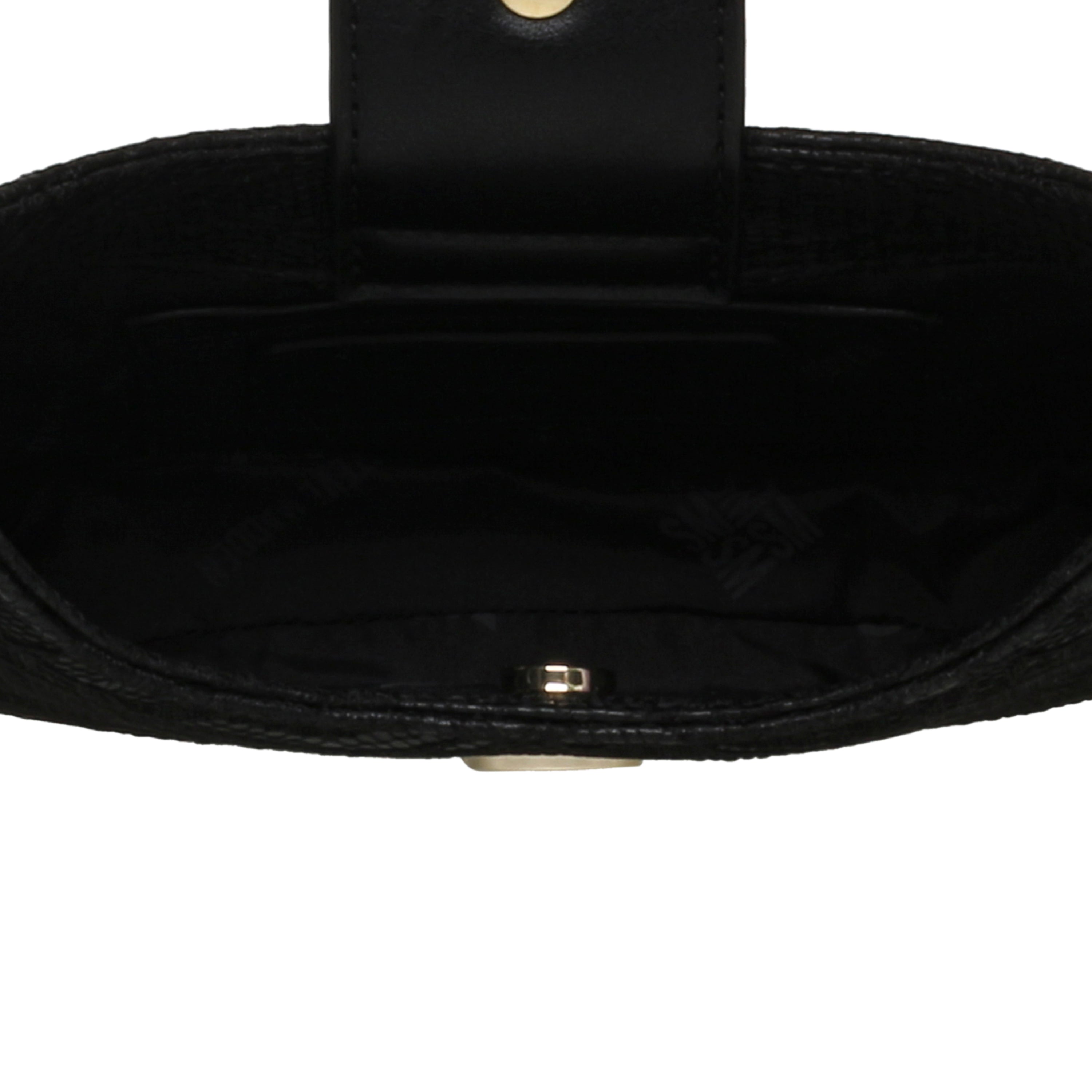 BMARI BLACK/GOLD SHOULDER BAG - view 5