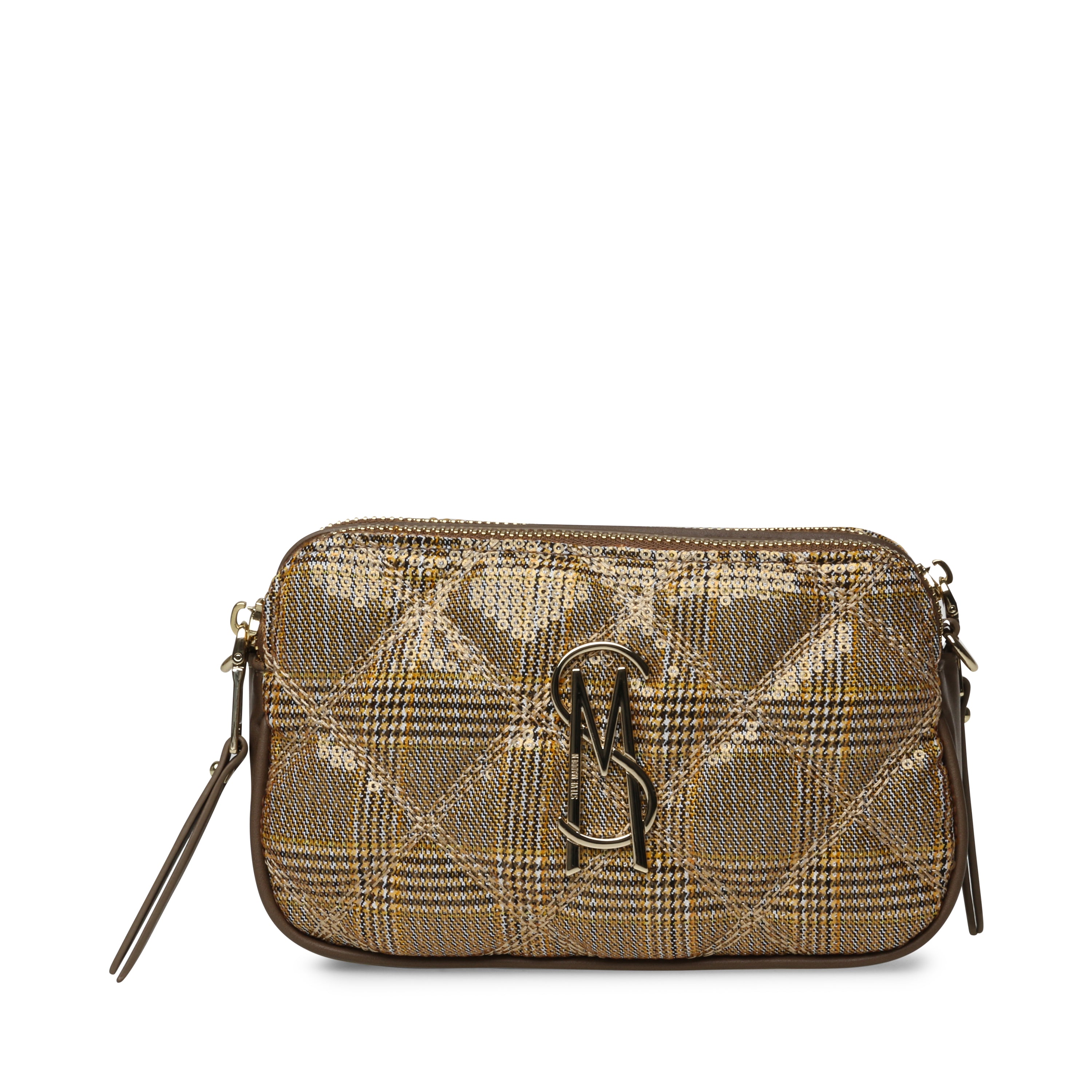 BMARVI-F TAUPE/GOLD CROSSBODY BAG