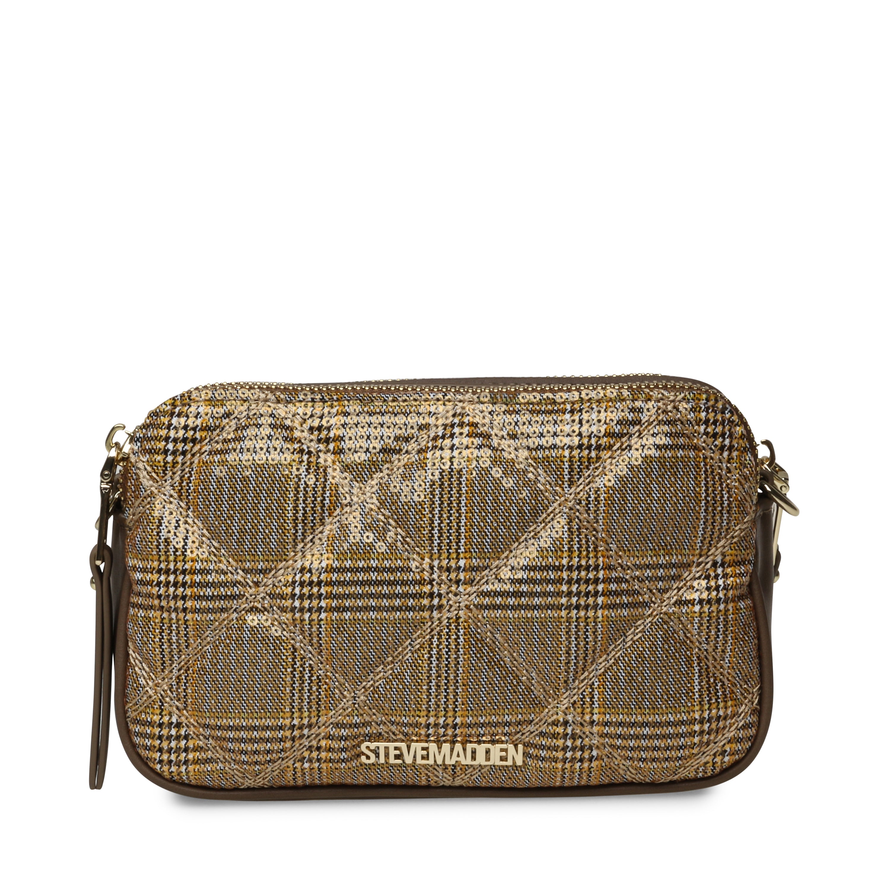 BMARVI-F TAUPE/GOLD CROSSBODY BAG