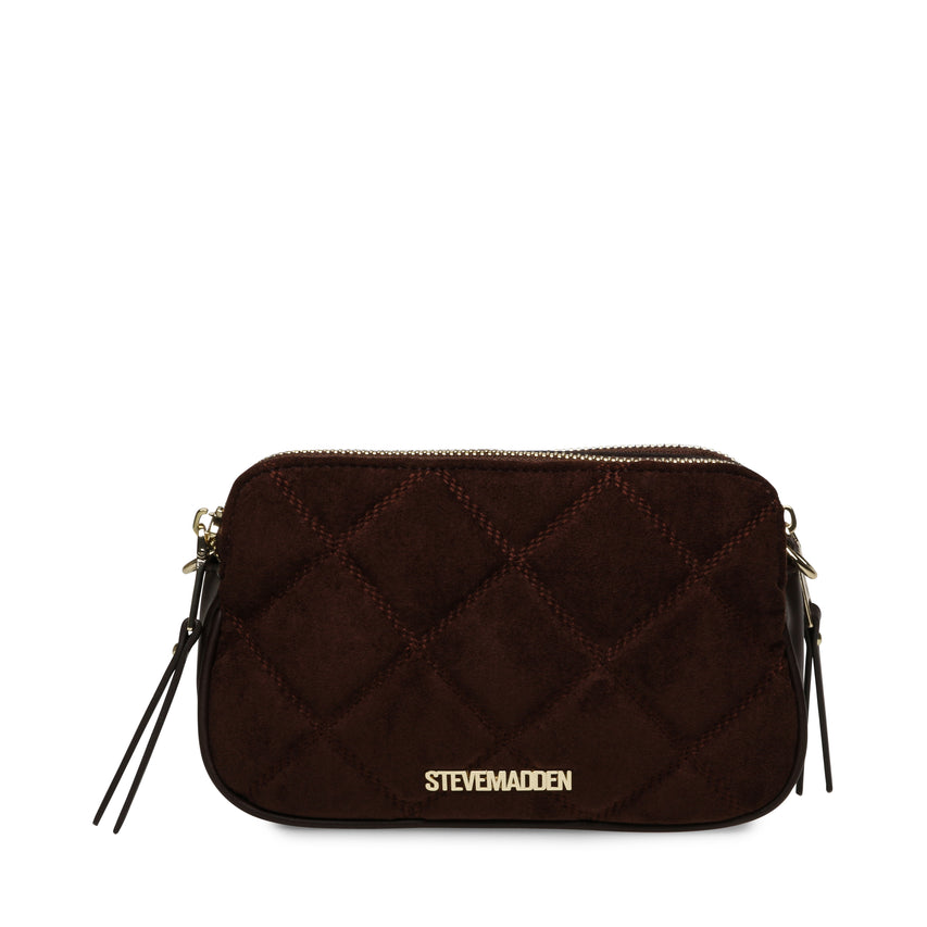BMARVI-S BROWN/GOLD CROSSBODY BAG