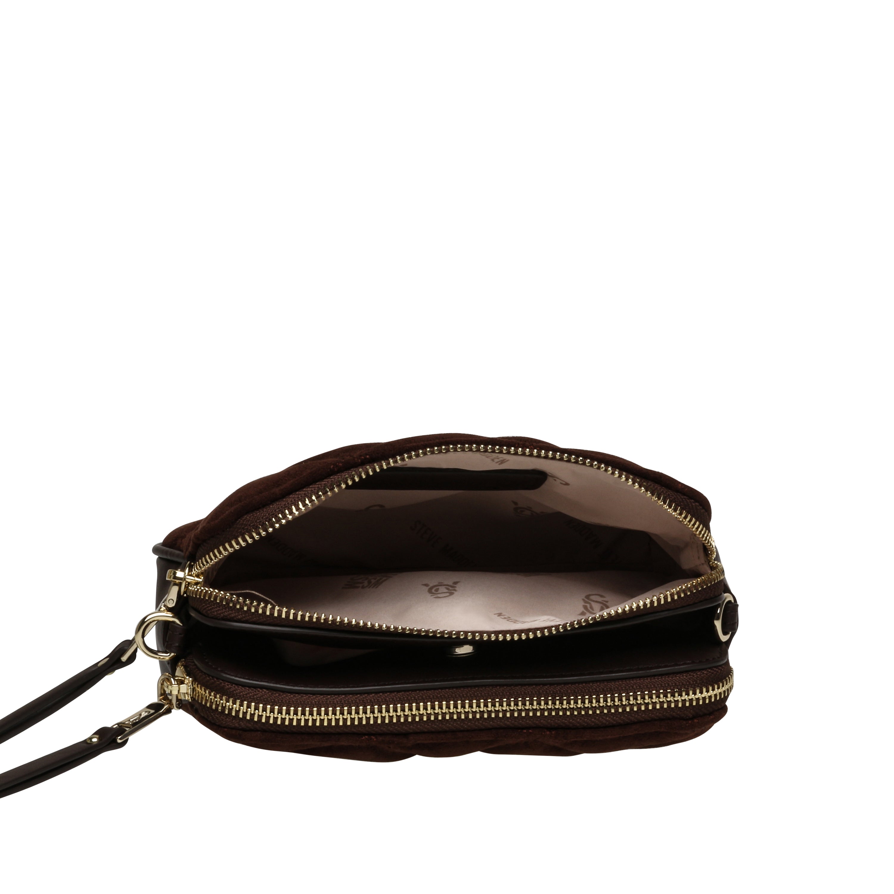 BMARVI-S BROWN/GOLD CROSSBODY BAG
