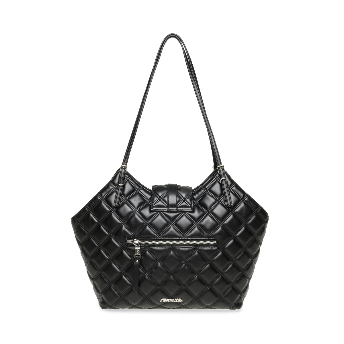 BMCKENA BLACK/NICKLE TOTE BAG - view 4