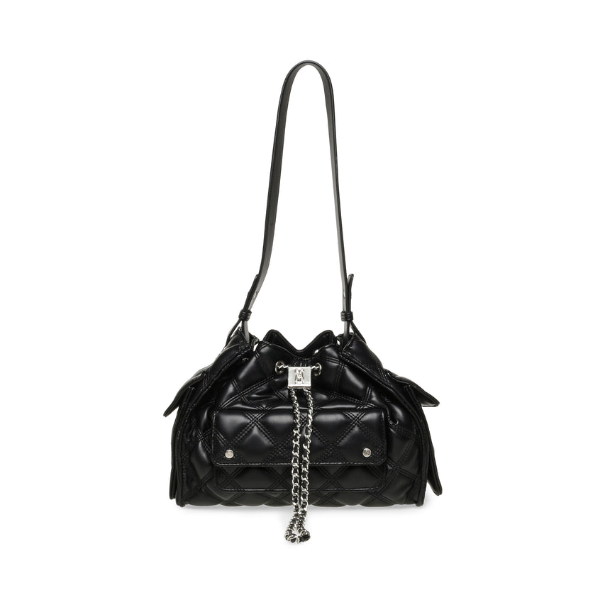 BMICKI BLACK/NICKLE HOBO BAG