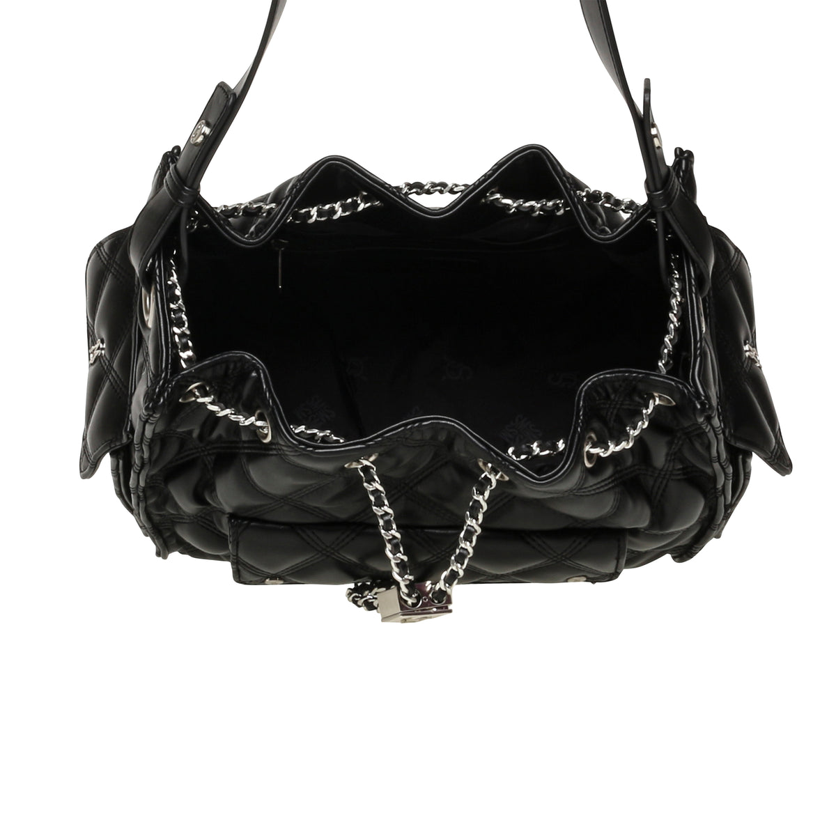 BMICKI BLACK/NICKLE HOBO BAG - view 5
