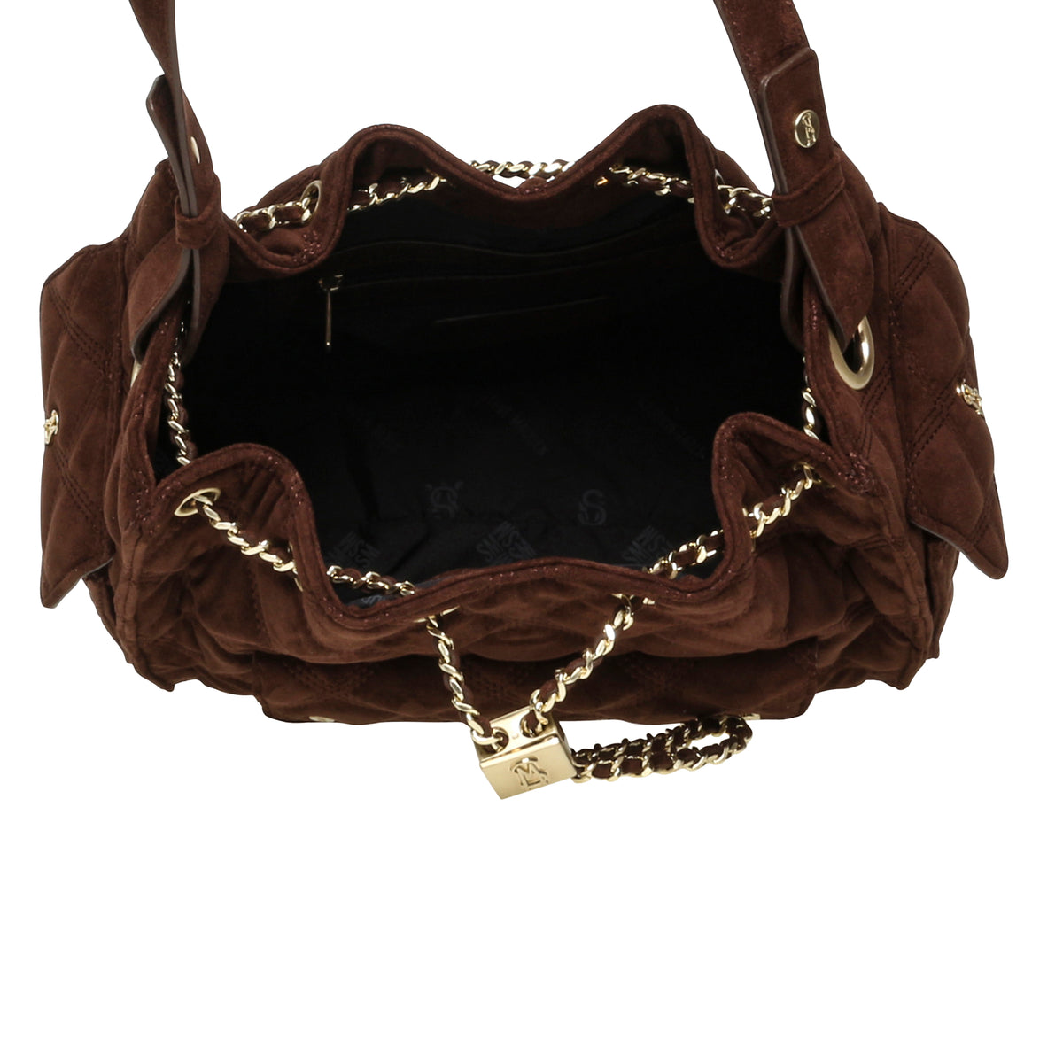 BMICKI CHOC/GLD HOBO BAG - view 5