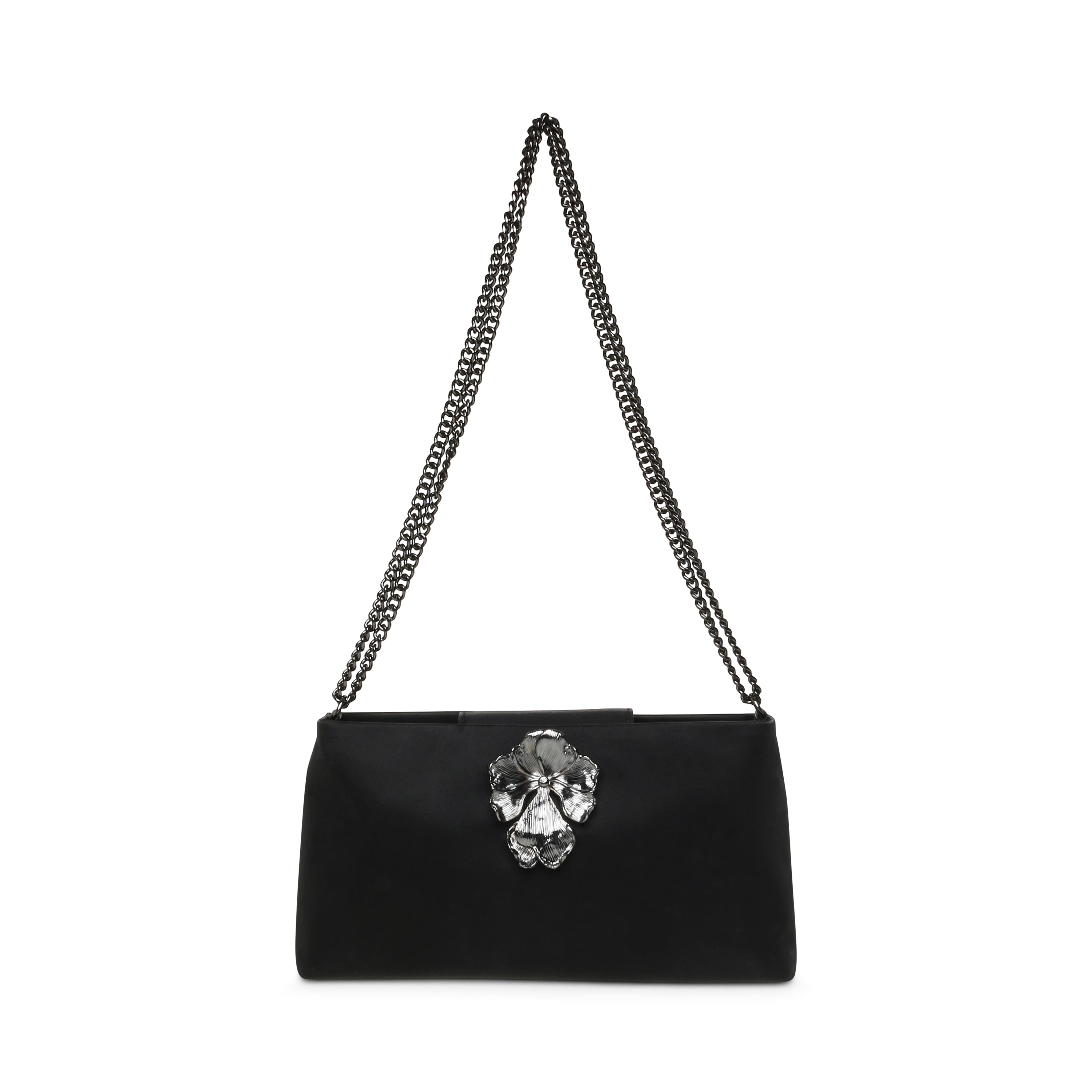 BMONDO BLK/GUNMET SHOULDER BAG
