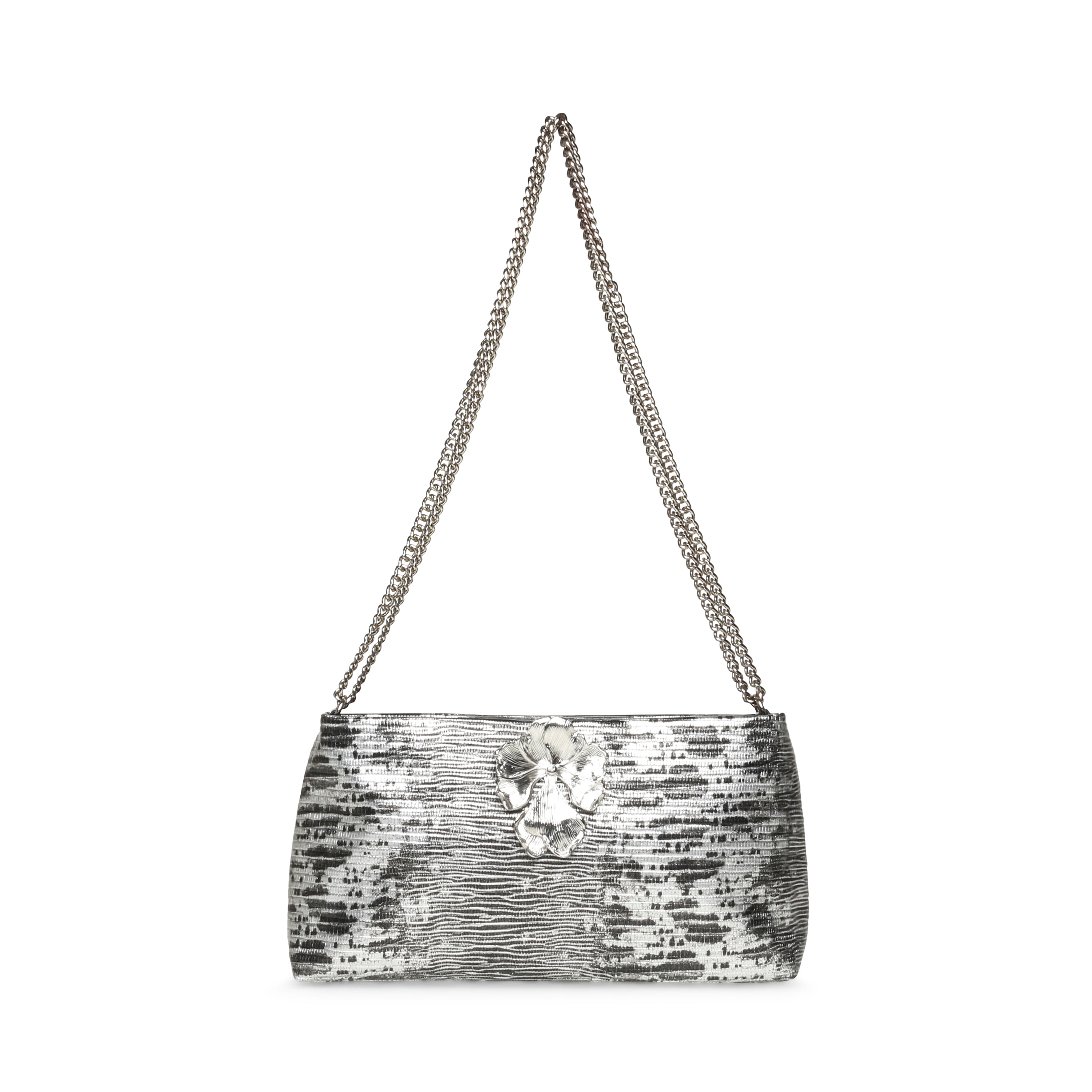 BMONDO SILVER SHOULDER BAG