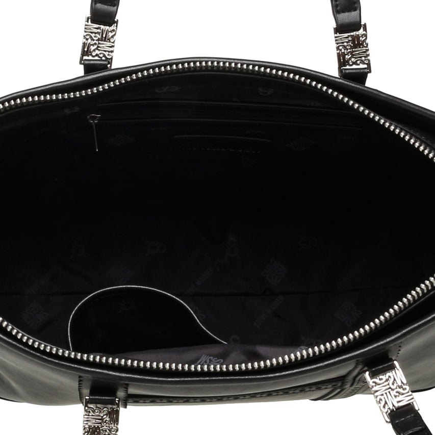 BMORISON BLACK/NICKLE TOTE BAG - view 5