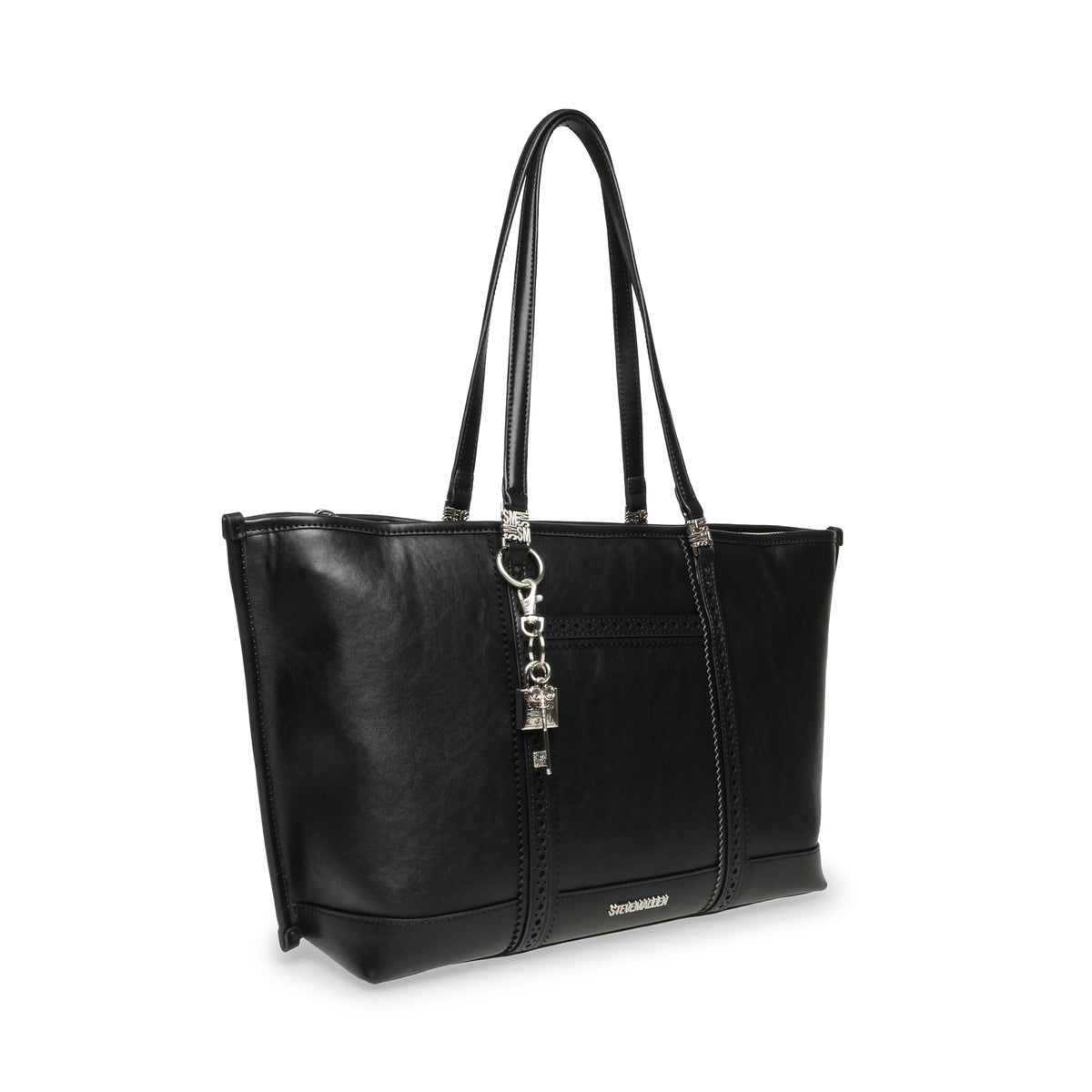 BMORISON BLACK/NICKLE TOTE BAG - view 2