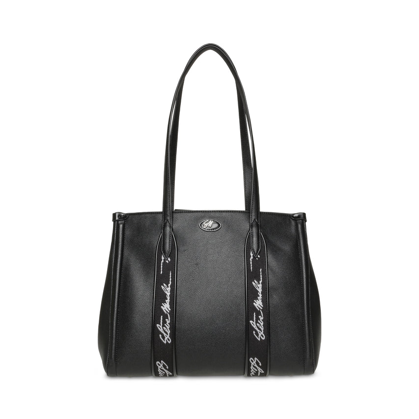 BNOOR BLK/GUNMET TOTE BAG