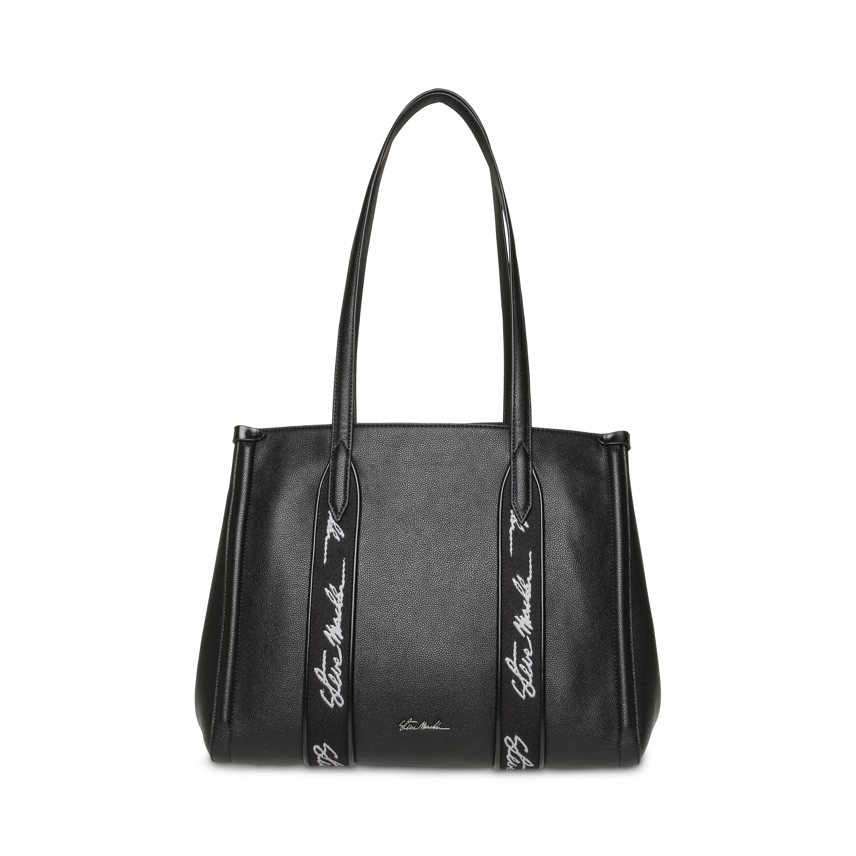 BNOOR BLK/GUNMET TOTE BAG - view 4