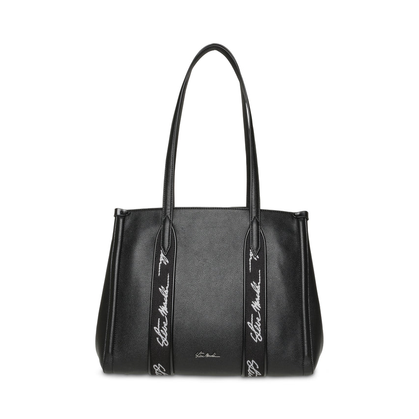 BNOOR BLK/GUNMET TOTE BAG - view 4