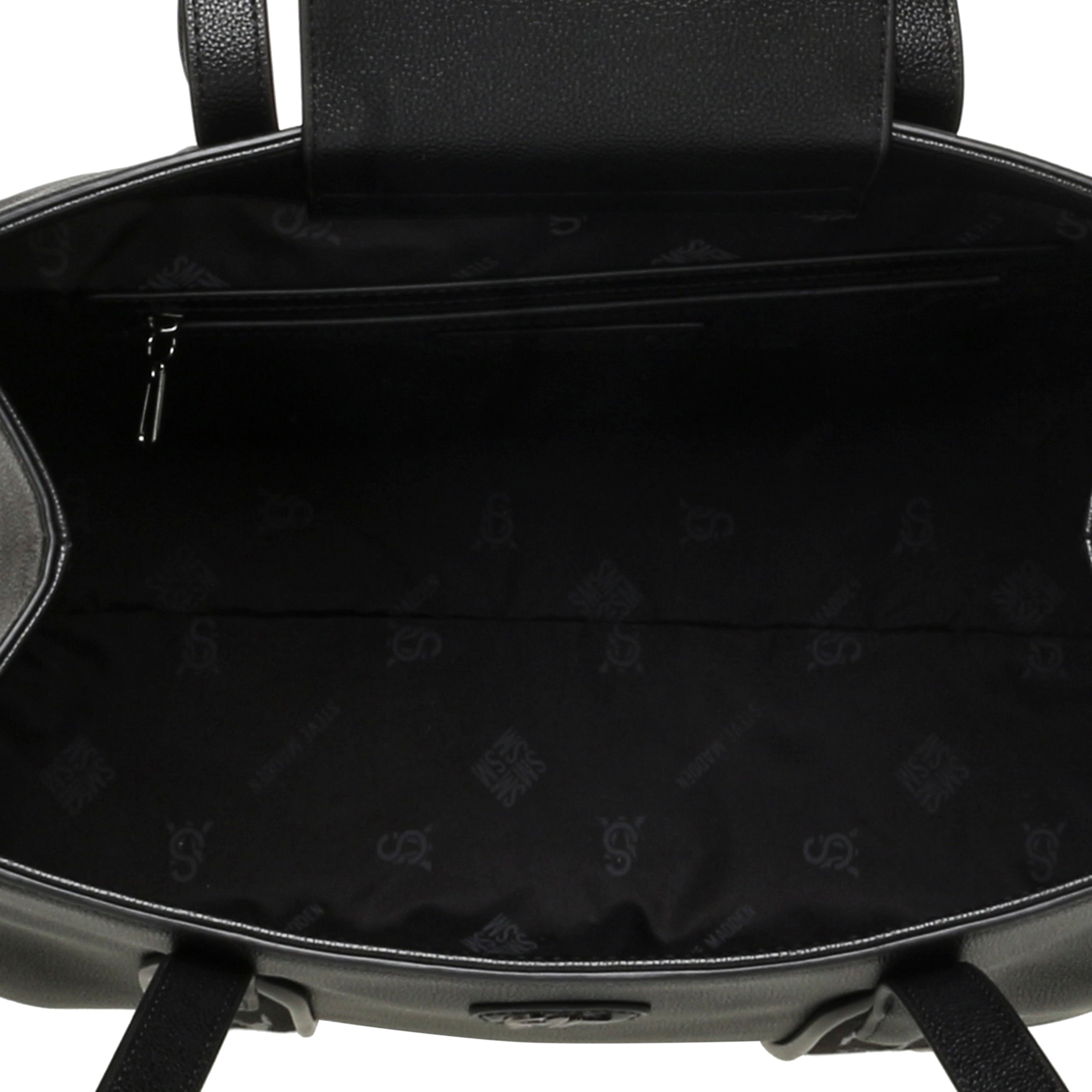 BNOOR BLK/GUNMET TOTE BAG - view 5