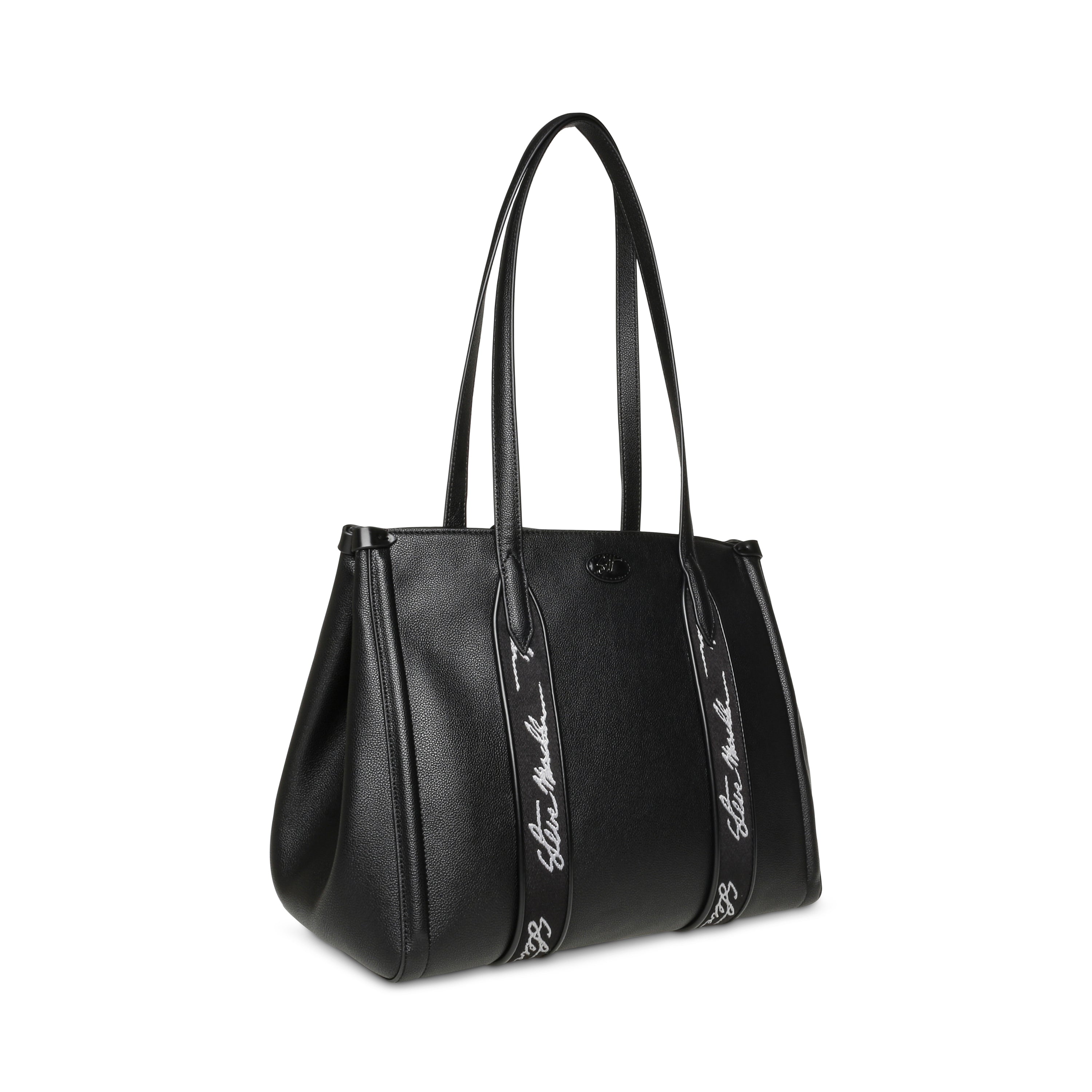 BNOOR BLK/GUNMET TOTE BAG - view 2