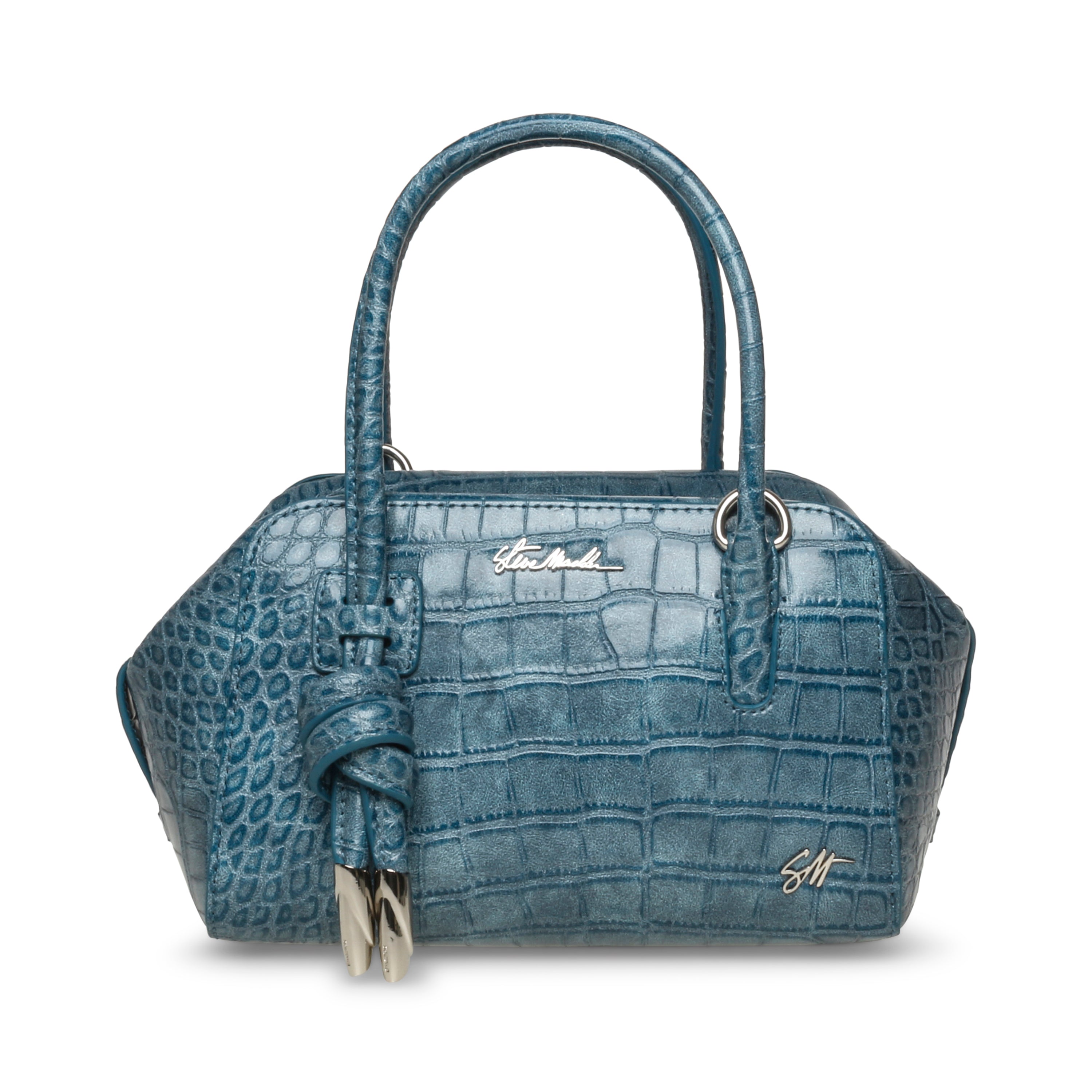 BNOVAKO BLUE SATCHEL BAG