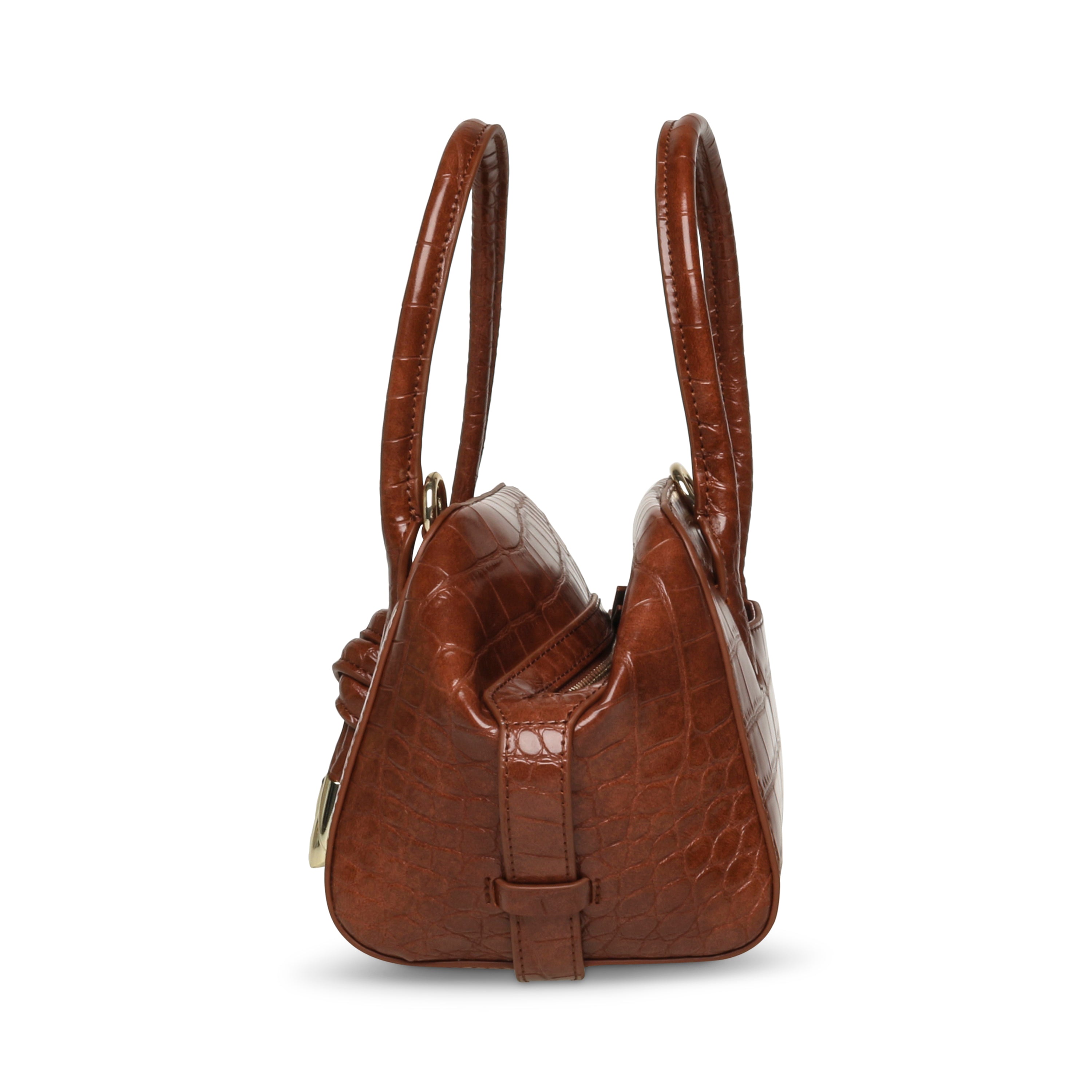 BNOVAKO COGNAC SATCHEL BAG - view 3