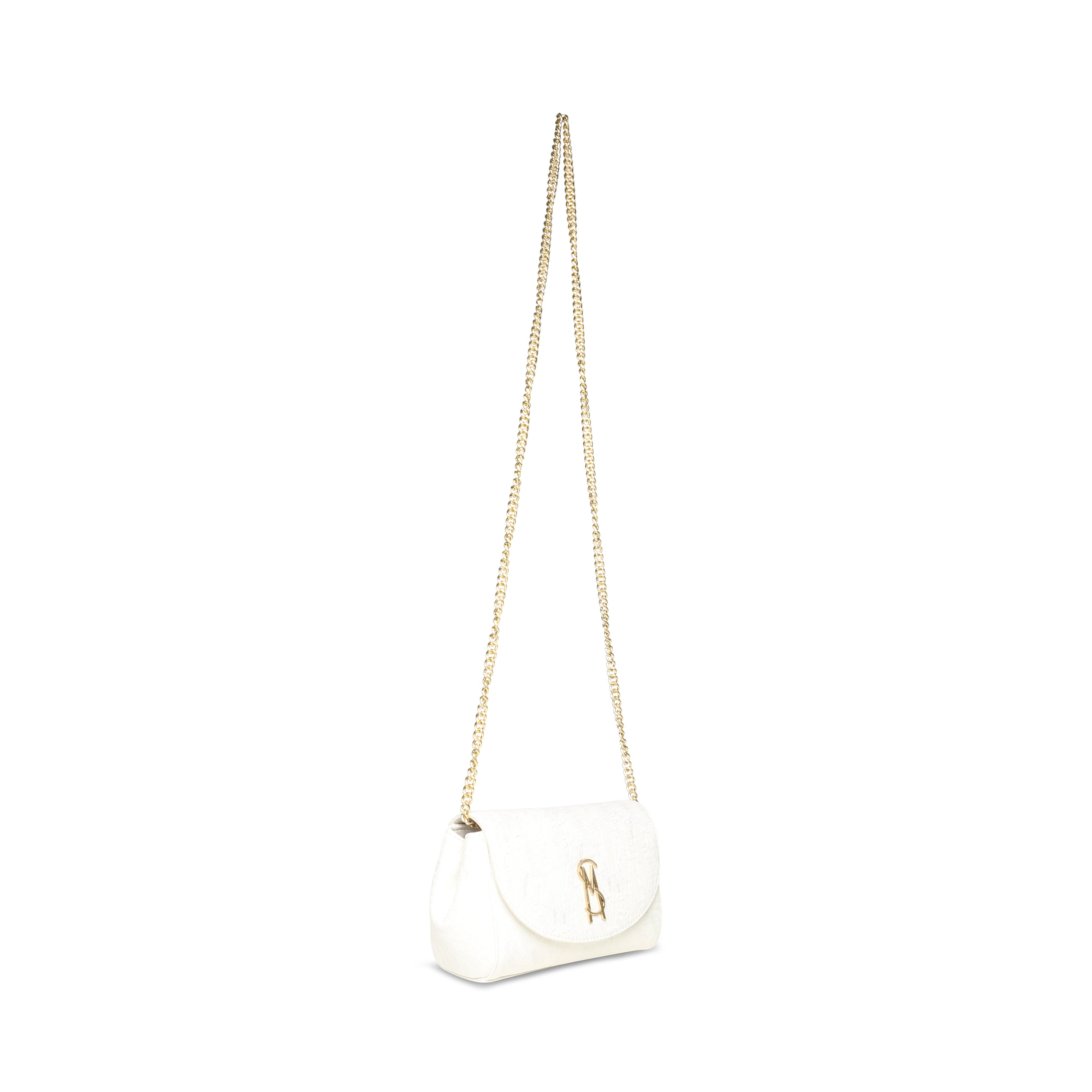 BNYLAH WHITE/GOLD SHOULDER BAG - view 6