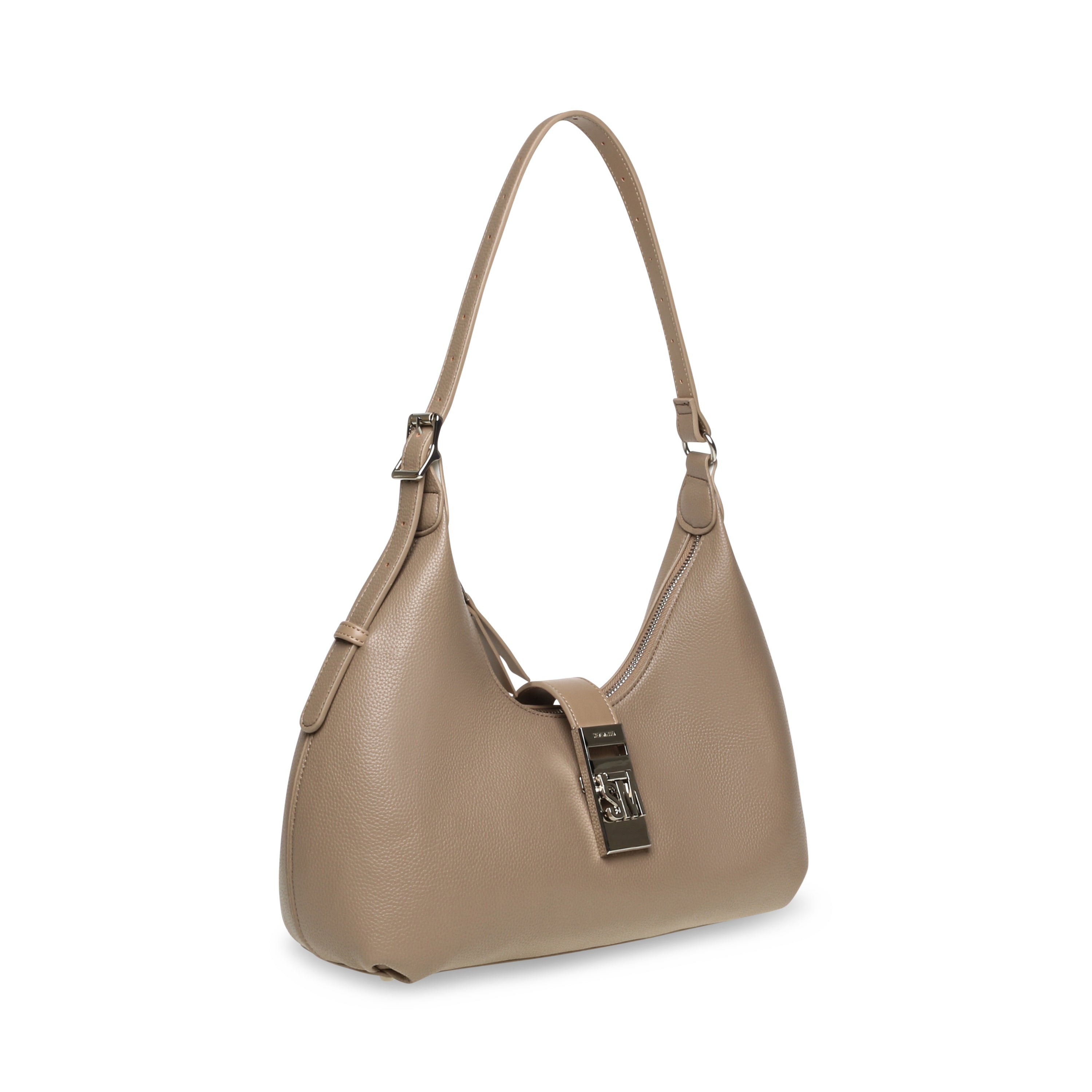 BOVIE TAUPE SHOULDER BAG- Hover Image