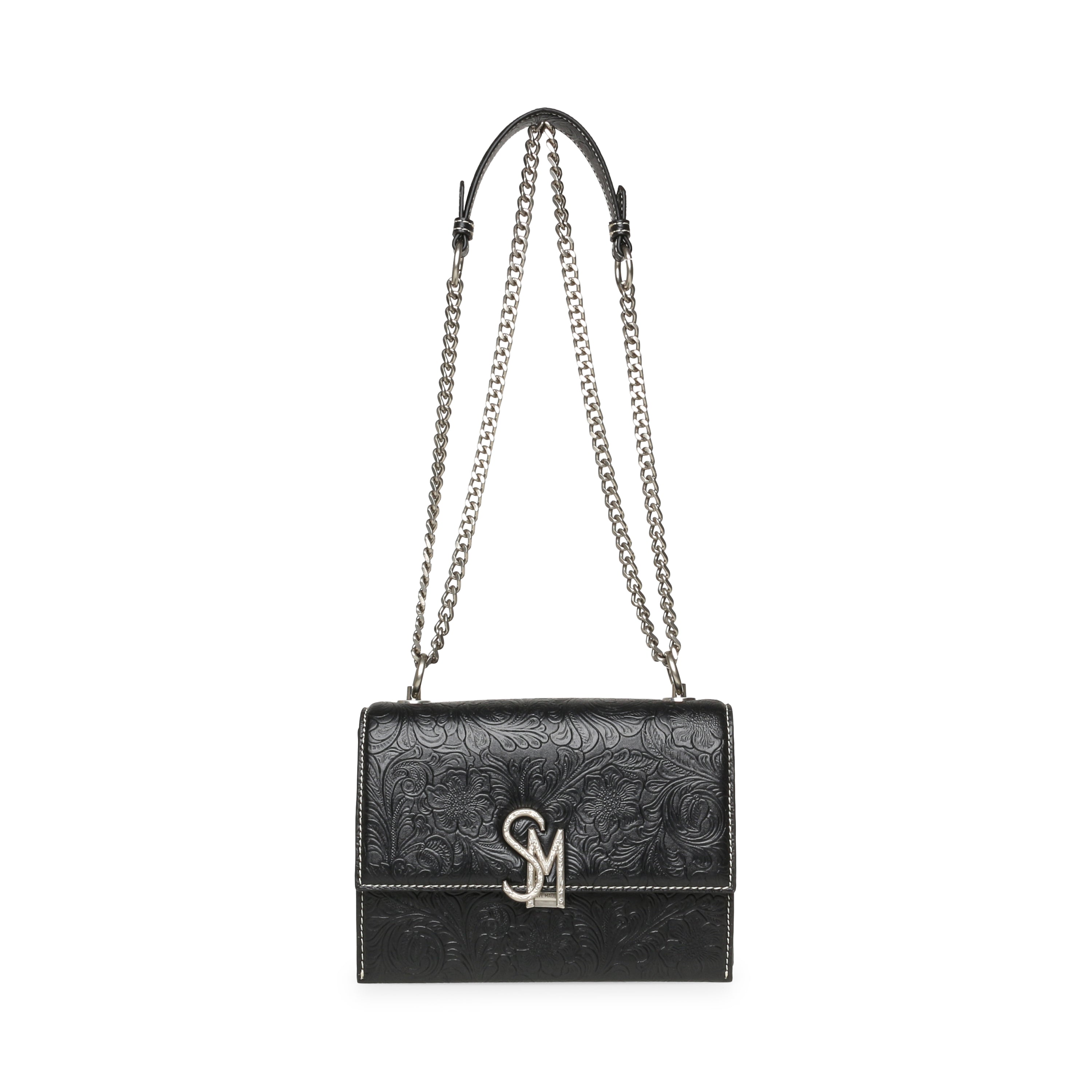 BPAYSONS BLACK/SILVER CROSSBODY BAG