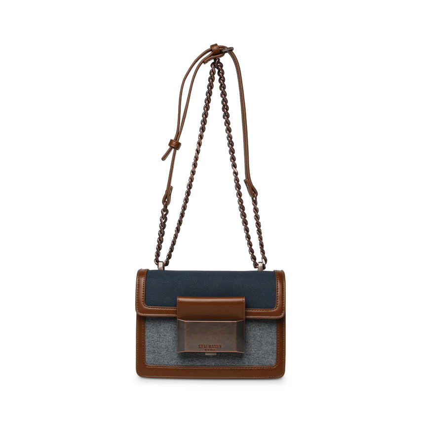 BPORTIAE CHOC MULTI CROSSBODY BAG