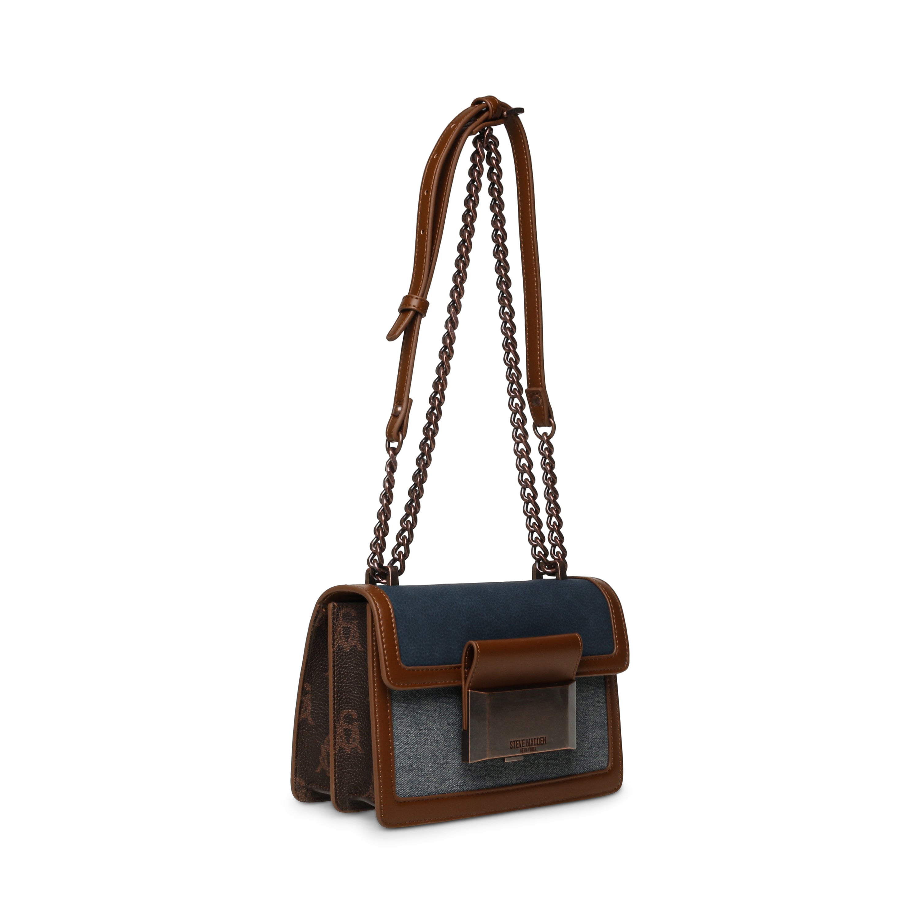 BPORTIAE CHOC MULTI CROSSBODY BAG