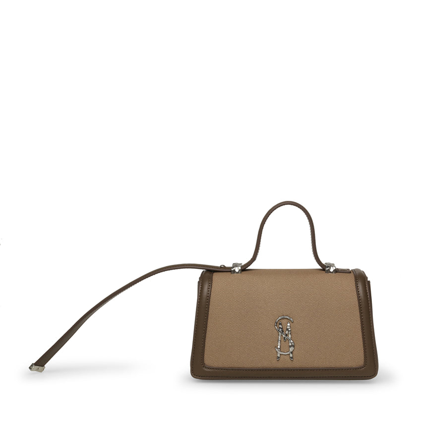 BQUILL OLIVE CLUTCH BAG