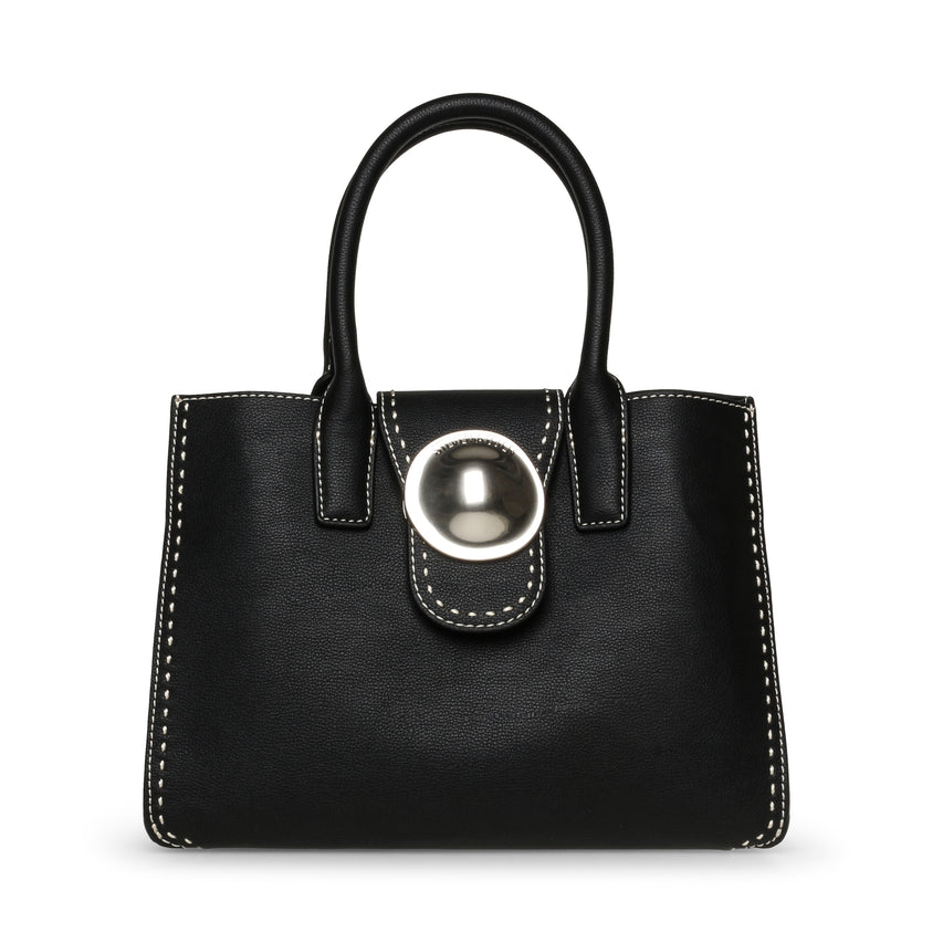 BRANCH BLACK/SILVER SATCHEL BAG
