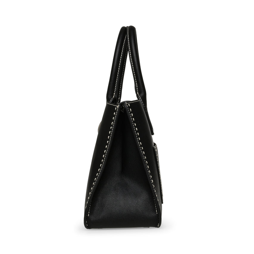 BRANCH BLACK/SILVER SATCHEL BAG