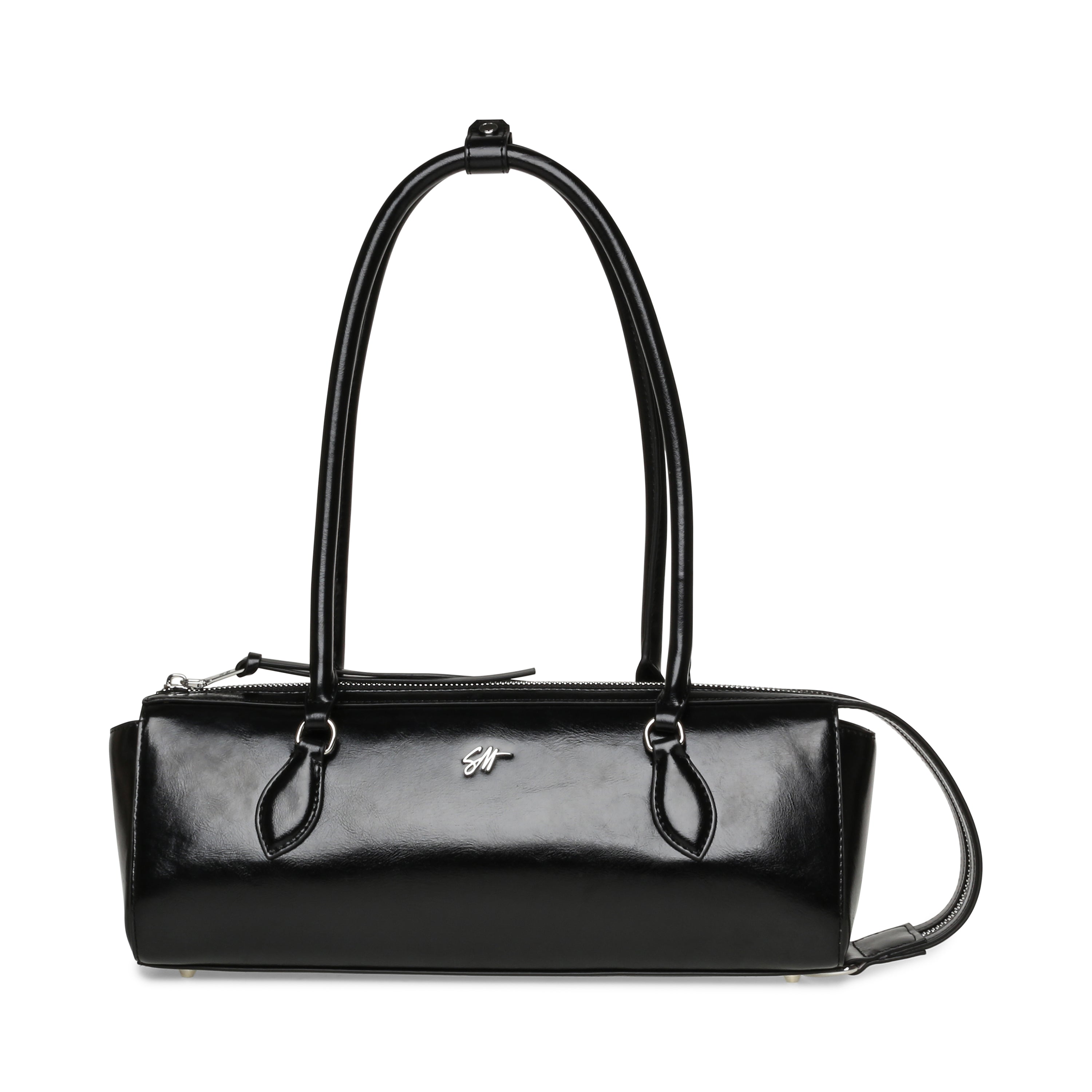 BREMIE BLACK/SILVER SHOULDER BAG
