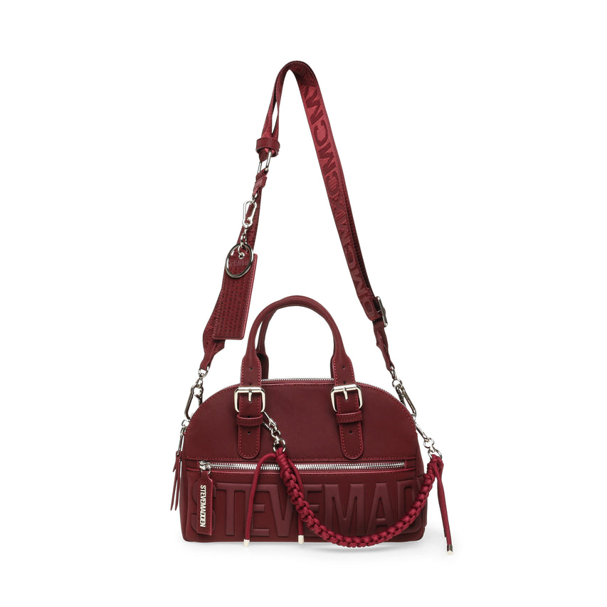 BREZIE WINE SATCHEL BAG