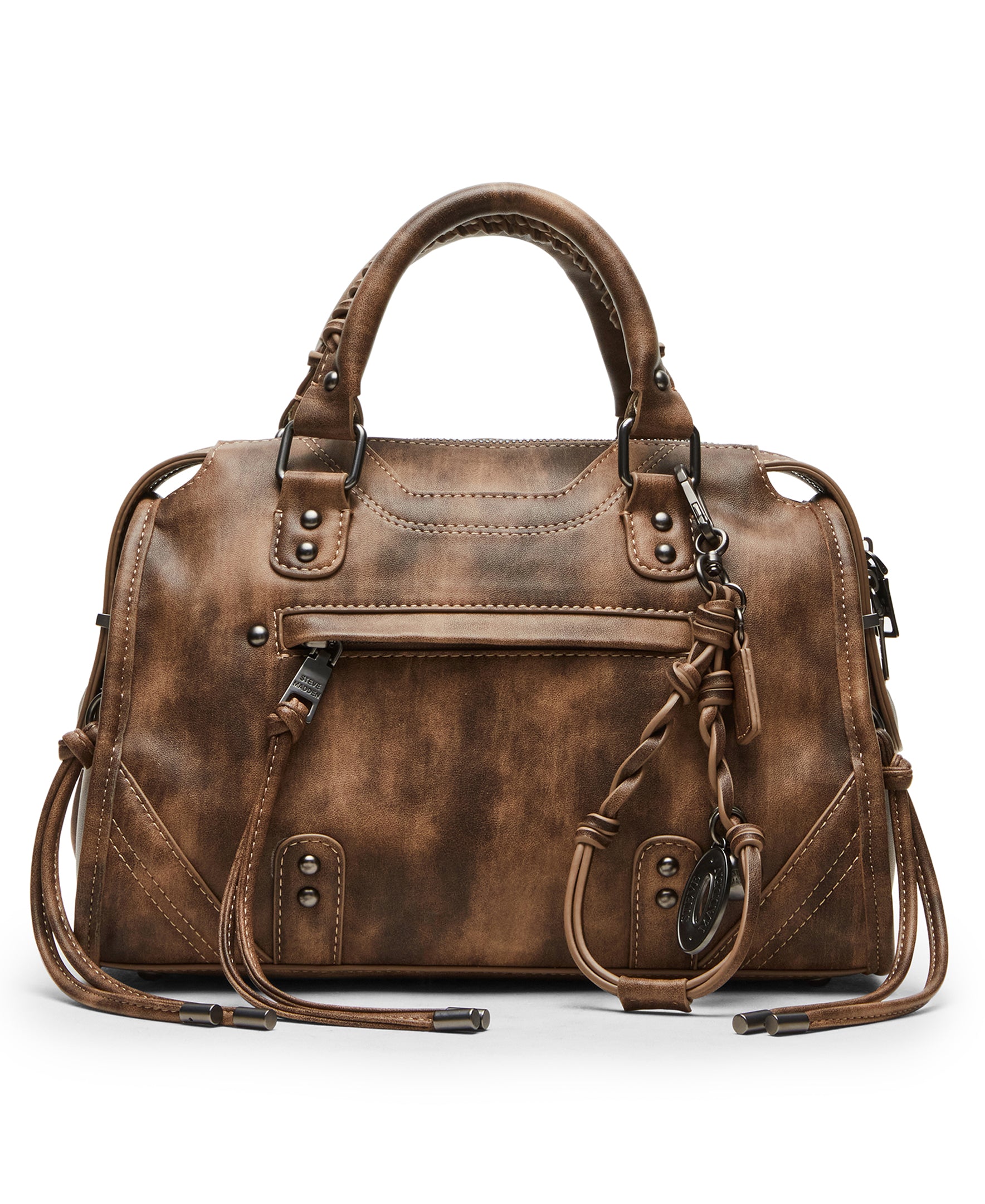 BRIGGS BROWN TOP HANDLE BAG