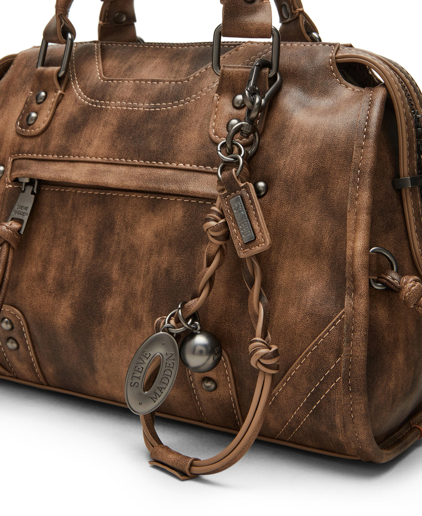 BRIGGS BROWN TOP HANDLE BAG