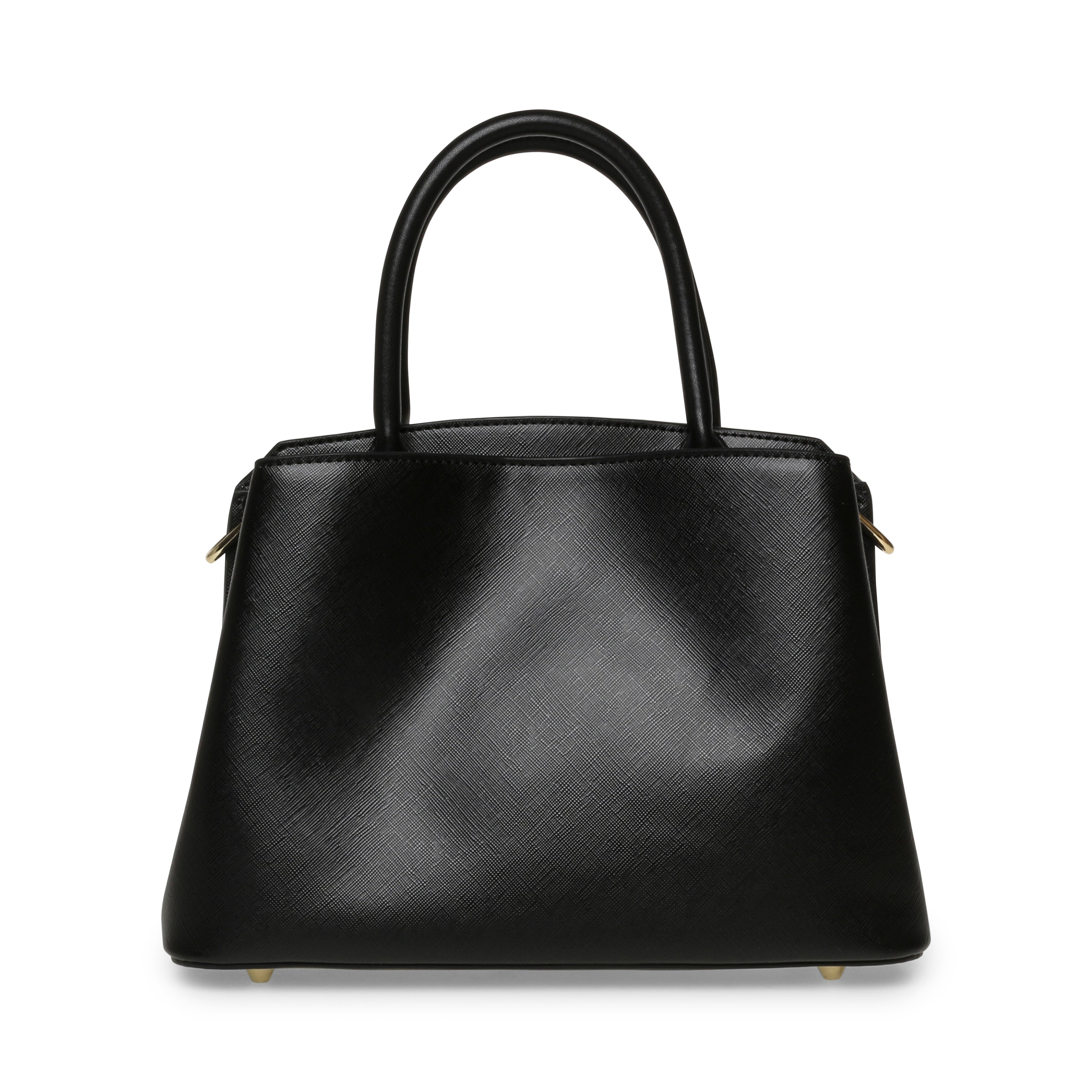 BROSALY BLACK/GOLD SATCHEL BAG - view 4